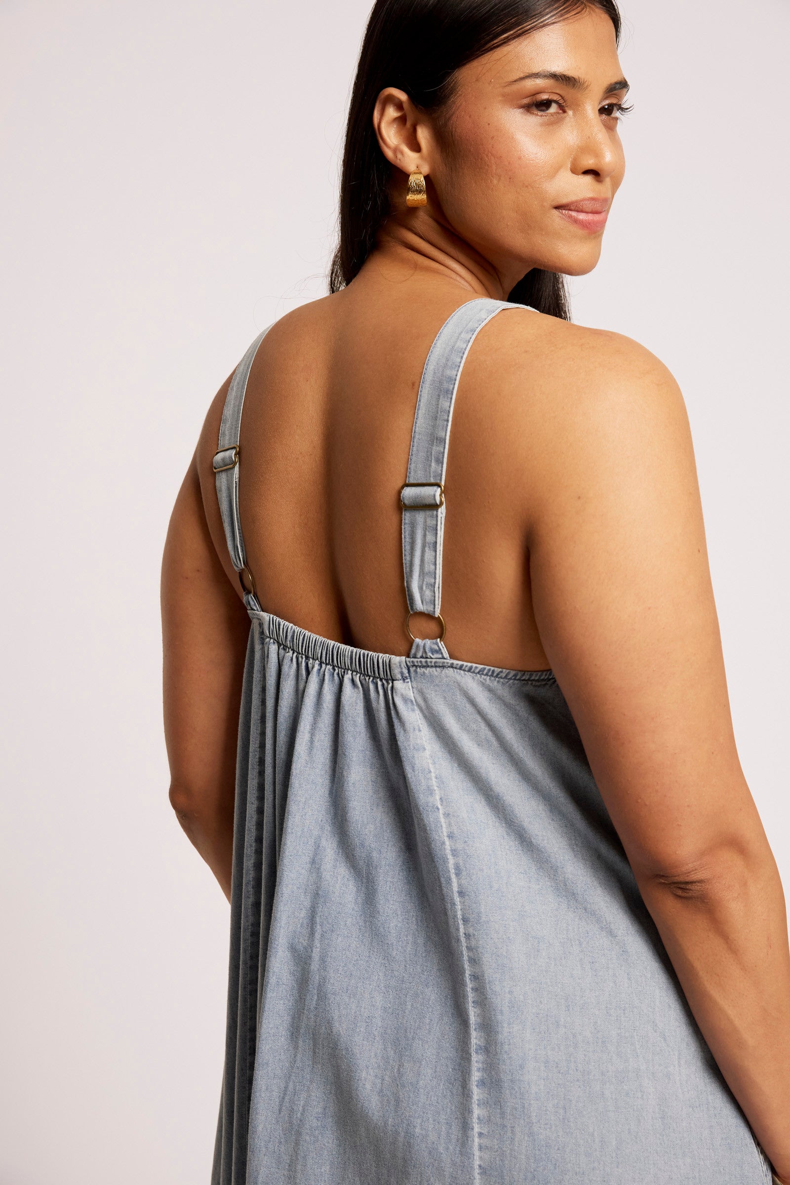 Roam Tank Maxi Dress - Denim