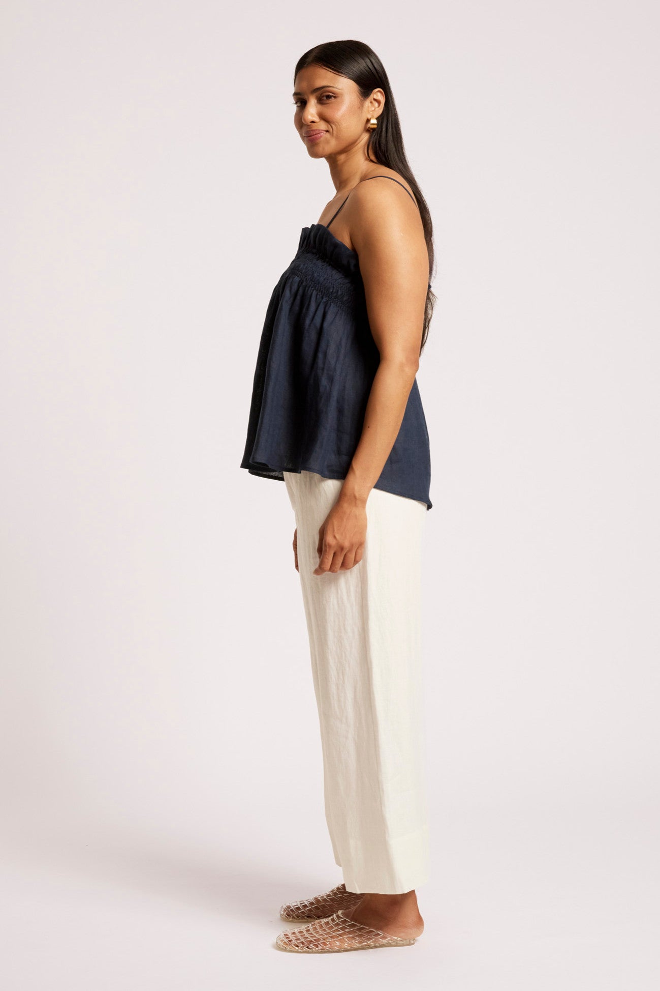Cove Tank - Indigo