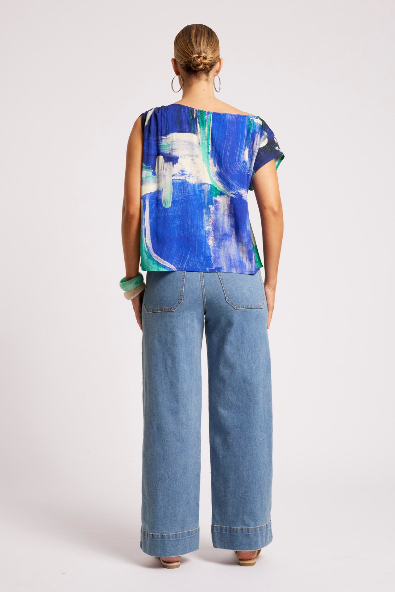 Palmera Top - Seafoam