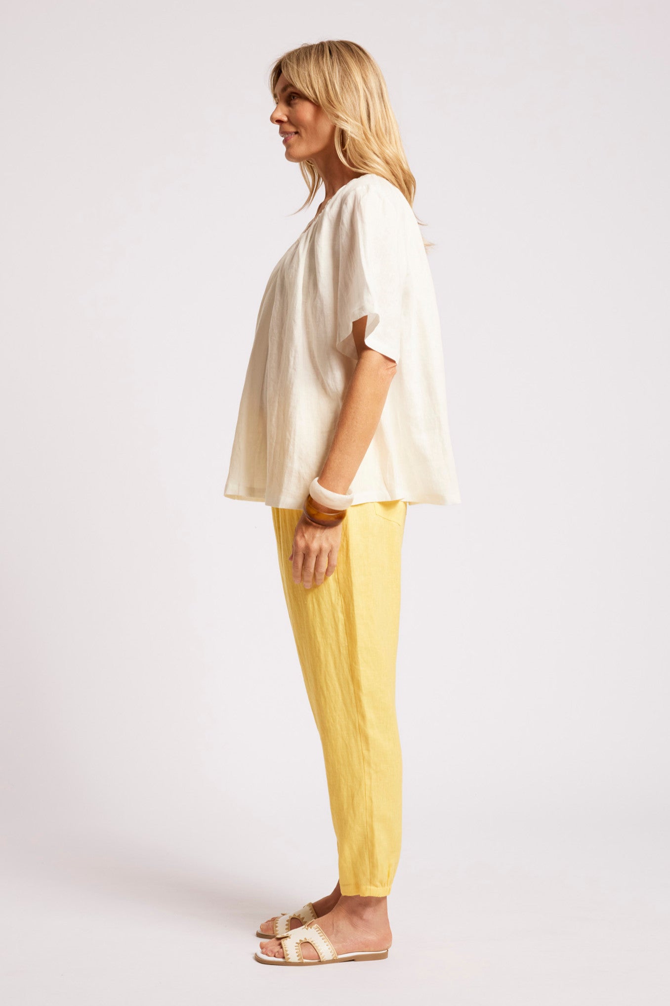 Cove Relaxed Top - White