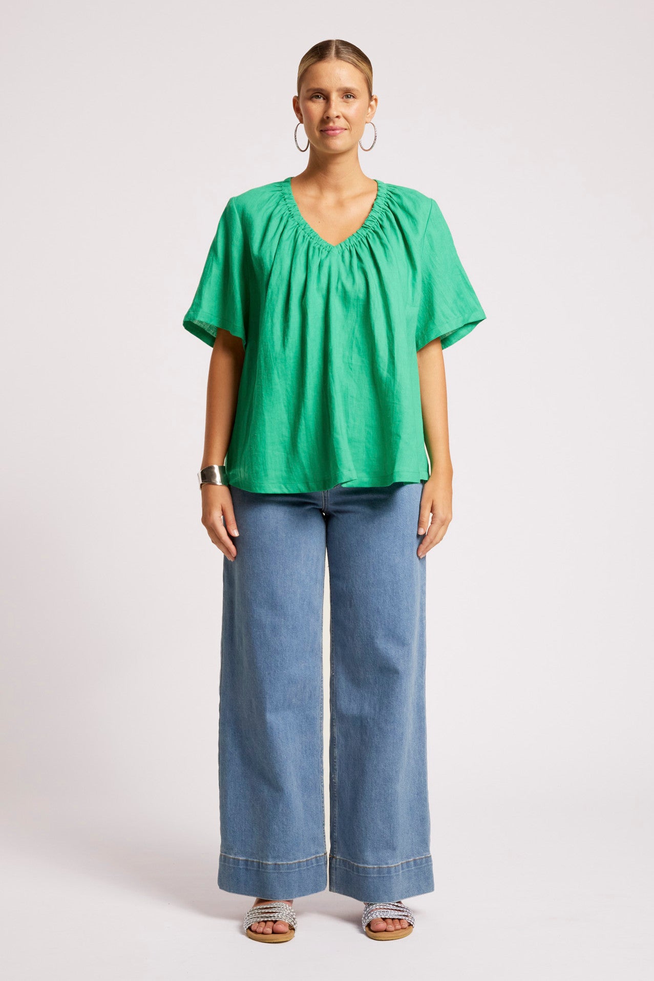 Cove Relaxed Top - Jade