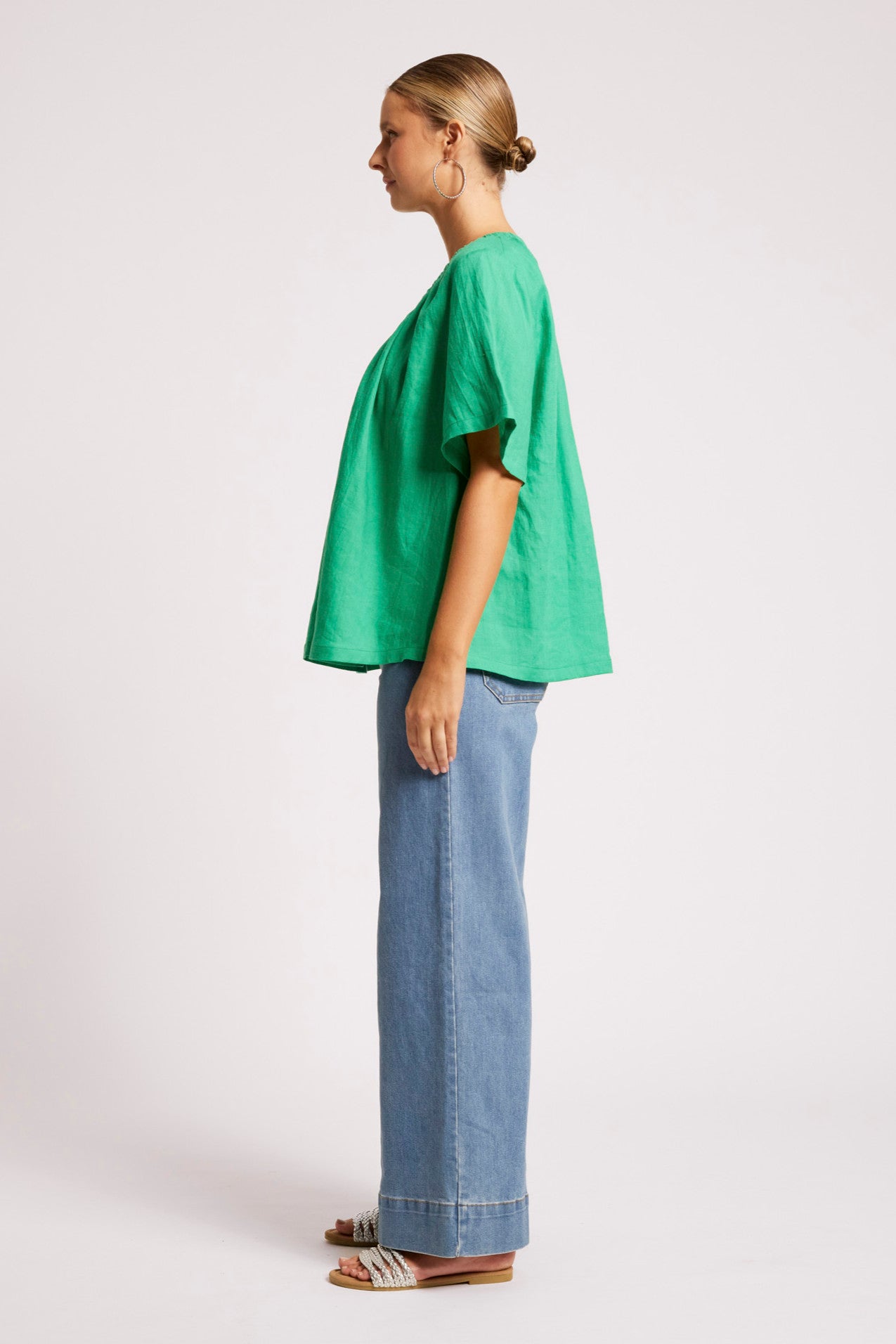 Cove Relaxed Top - Jade