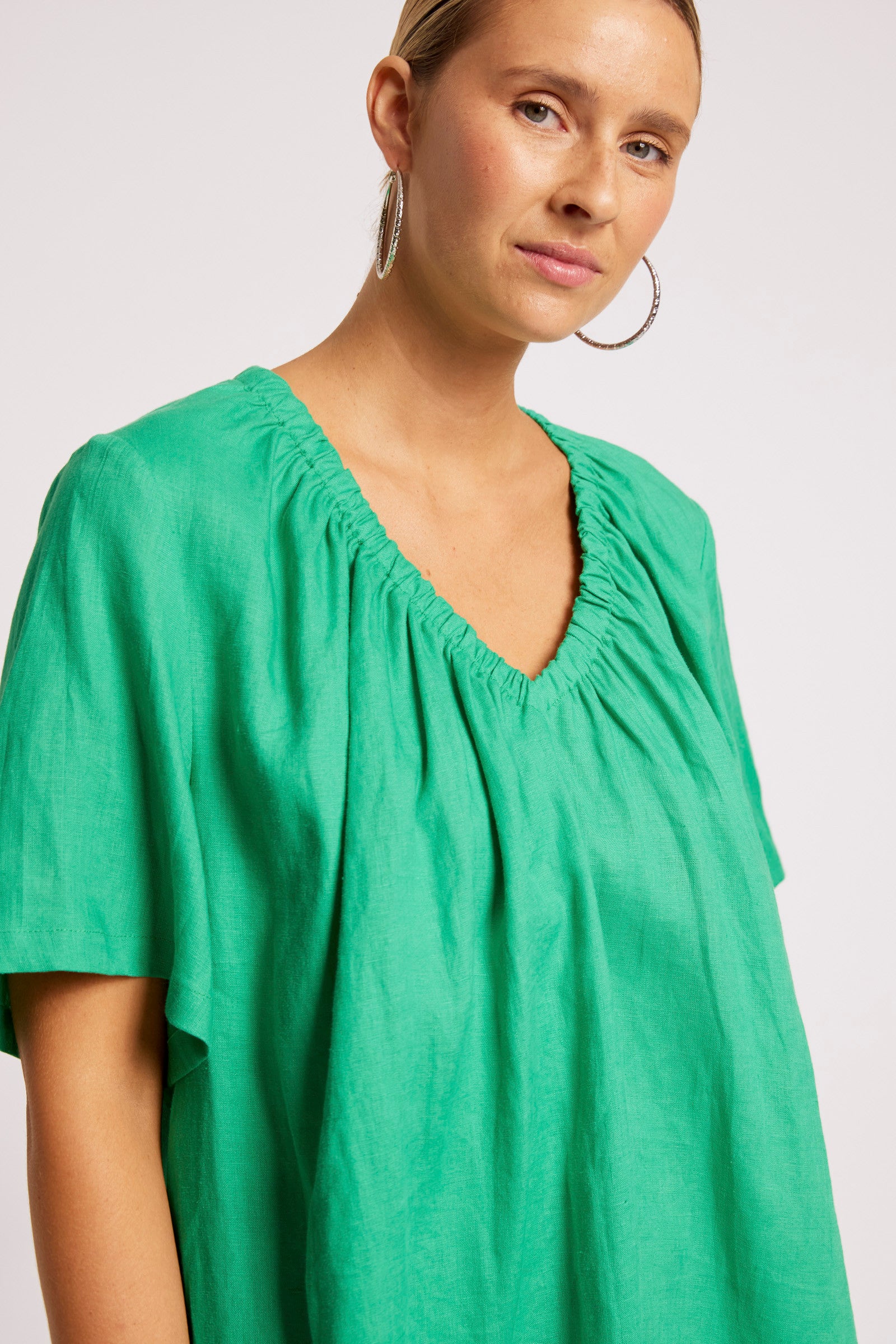Cove Relaxed Top - Jade