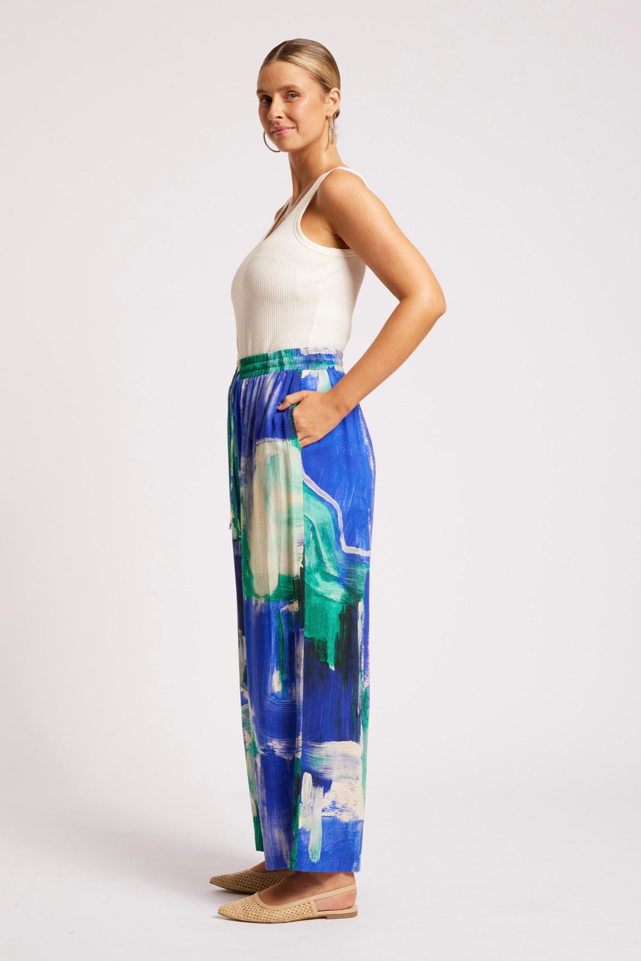 Palmera Pant - Seafoam