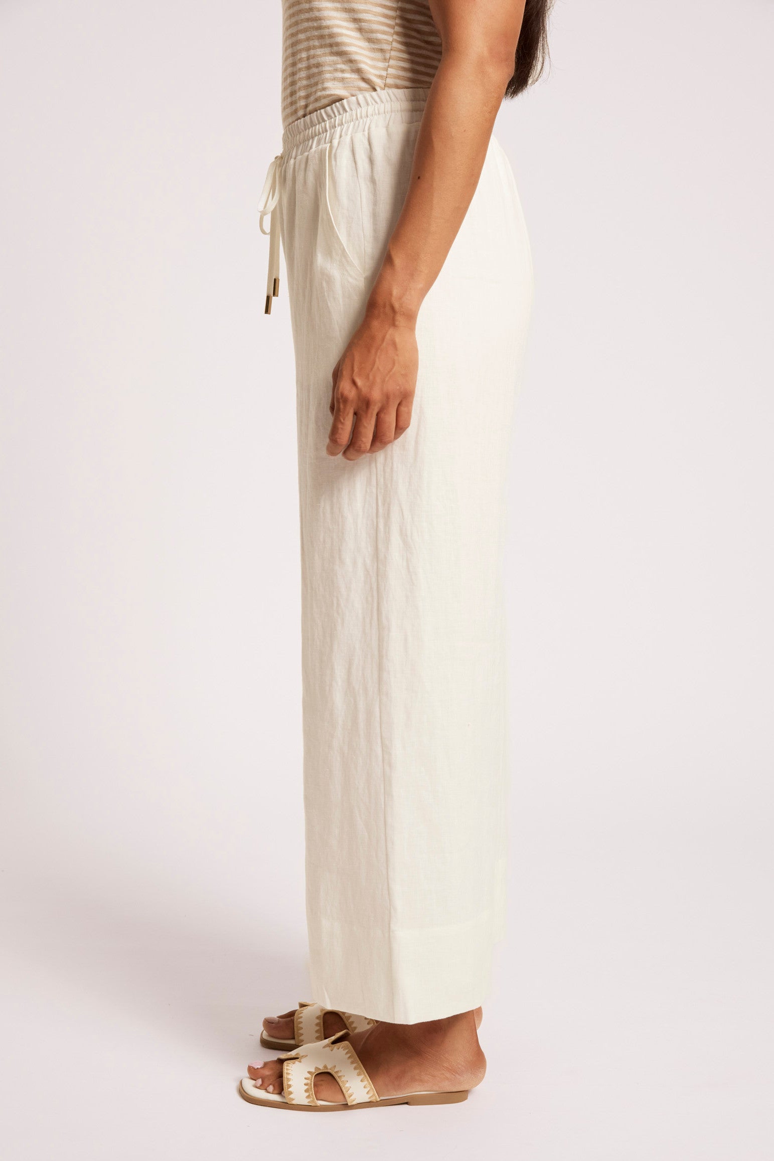 Cove Relaxed Pant - White