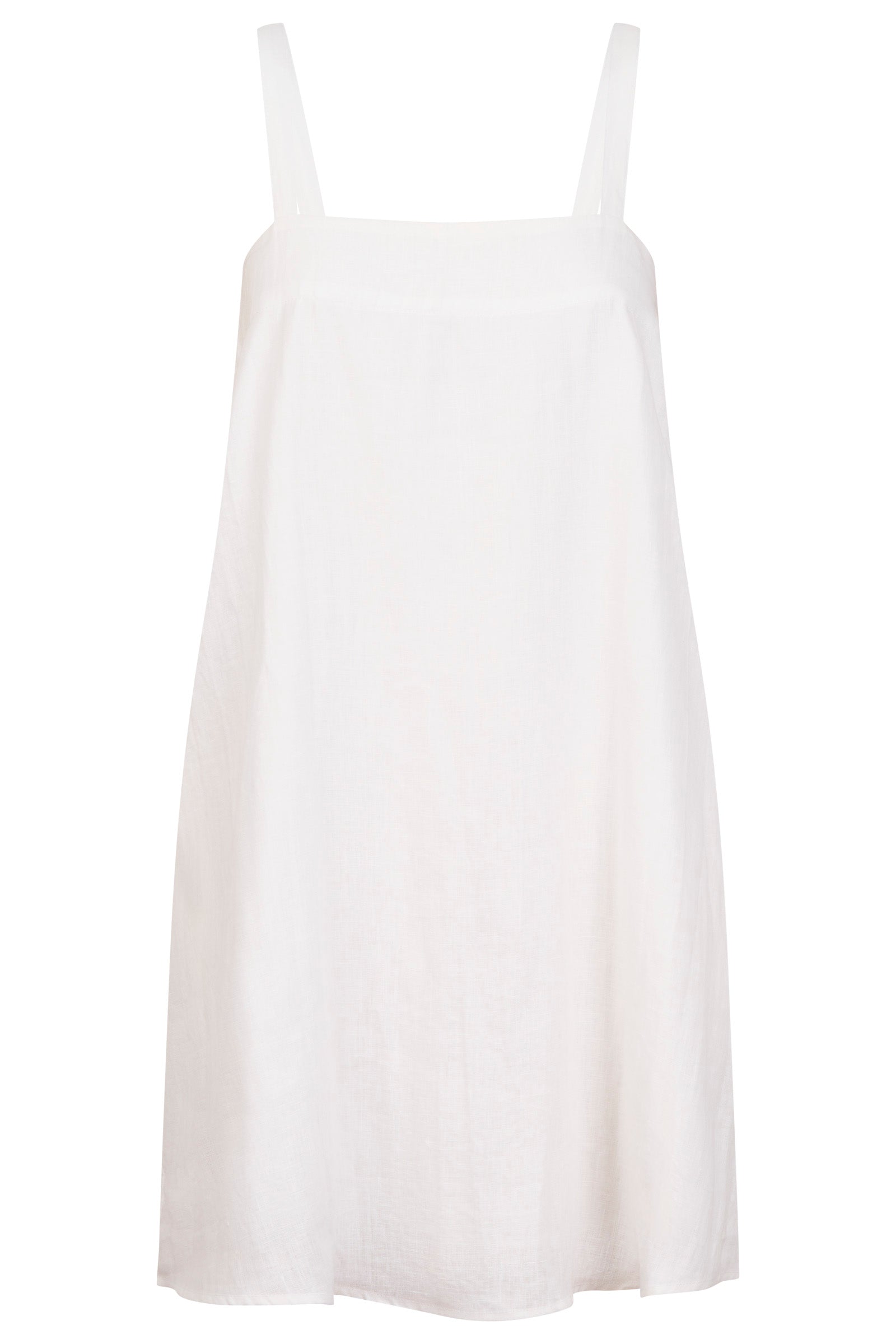 Cove Tank Dress - White