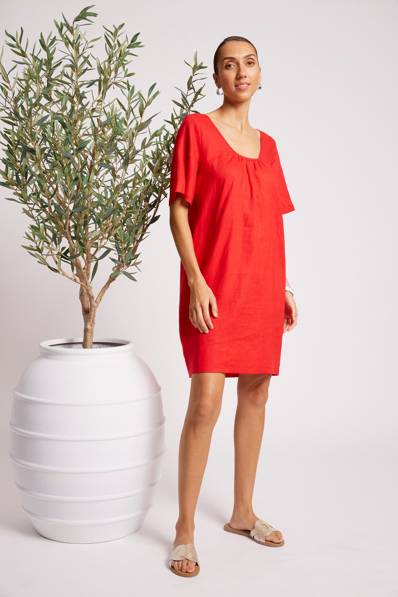 Cove Dress - Aperol