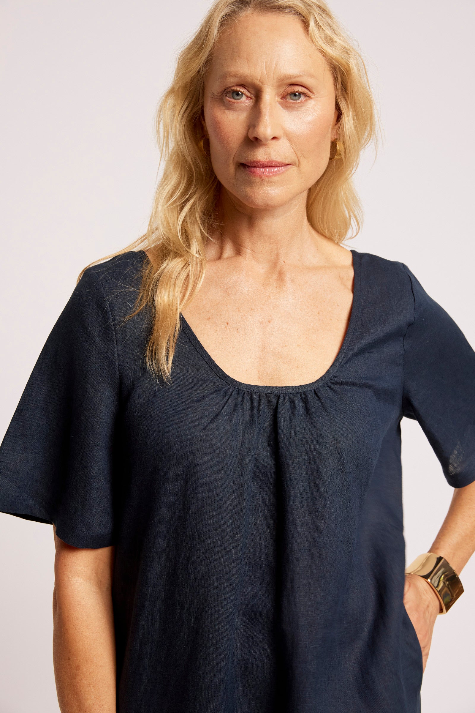 Cove Dress - Indigo