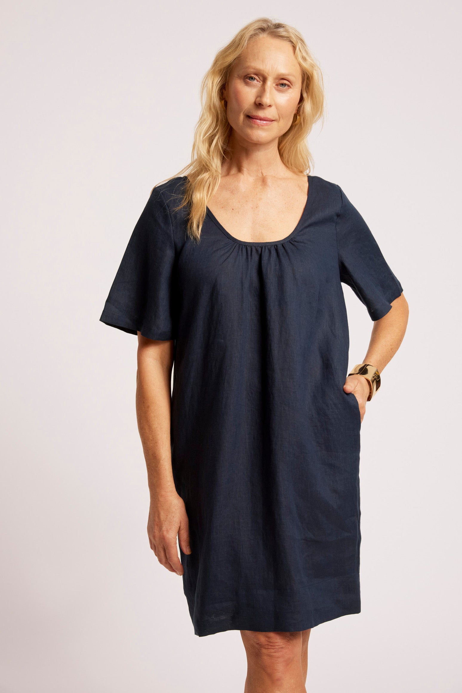 Cove Dress - Indigo