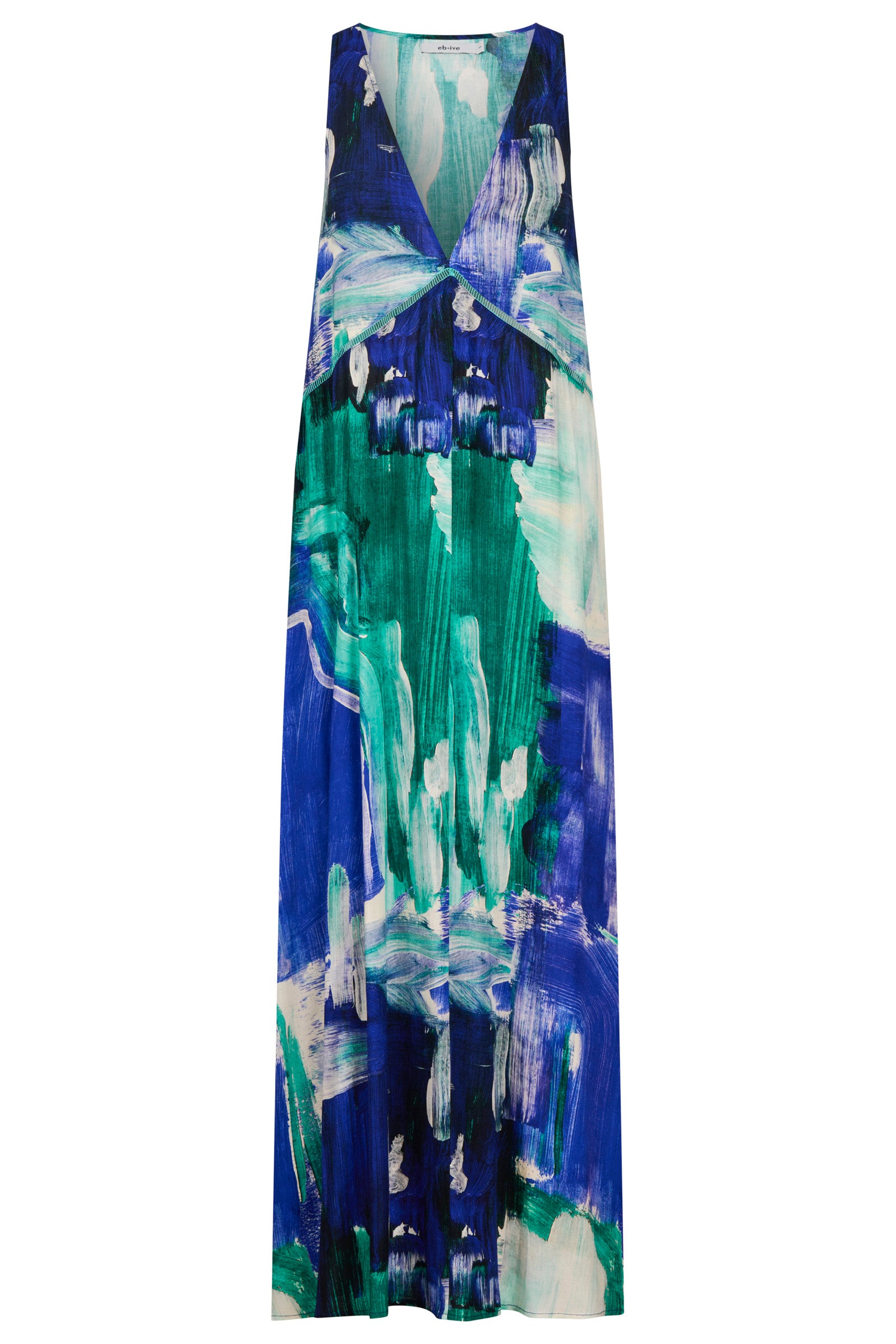 Palmera Tank Maxi Dress - Seafoam