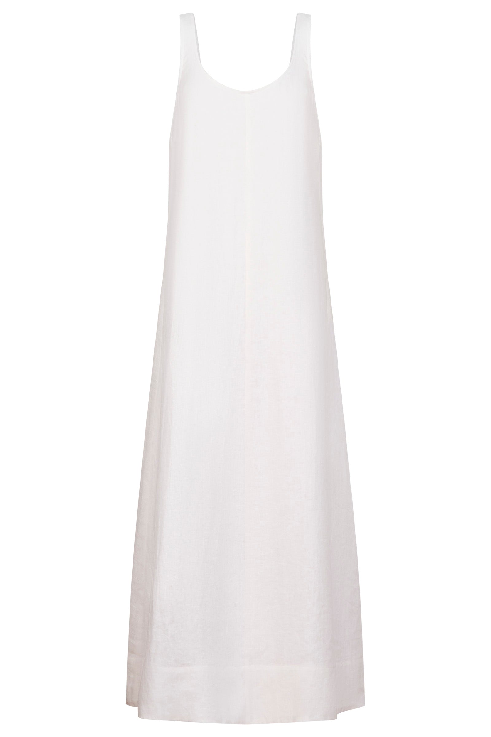 Cove Tank Maxi Dress - White