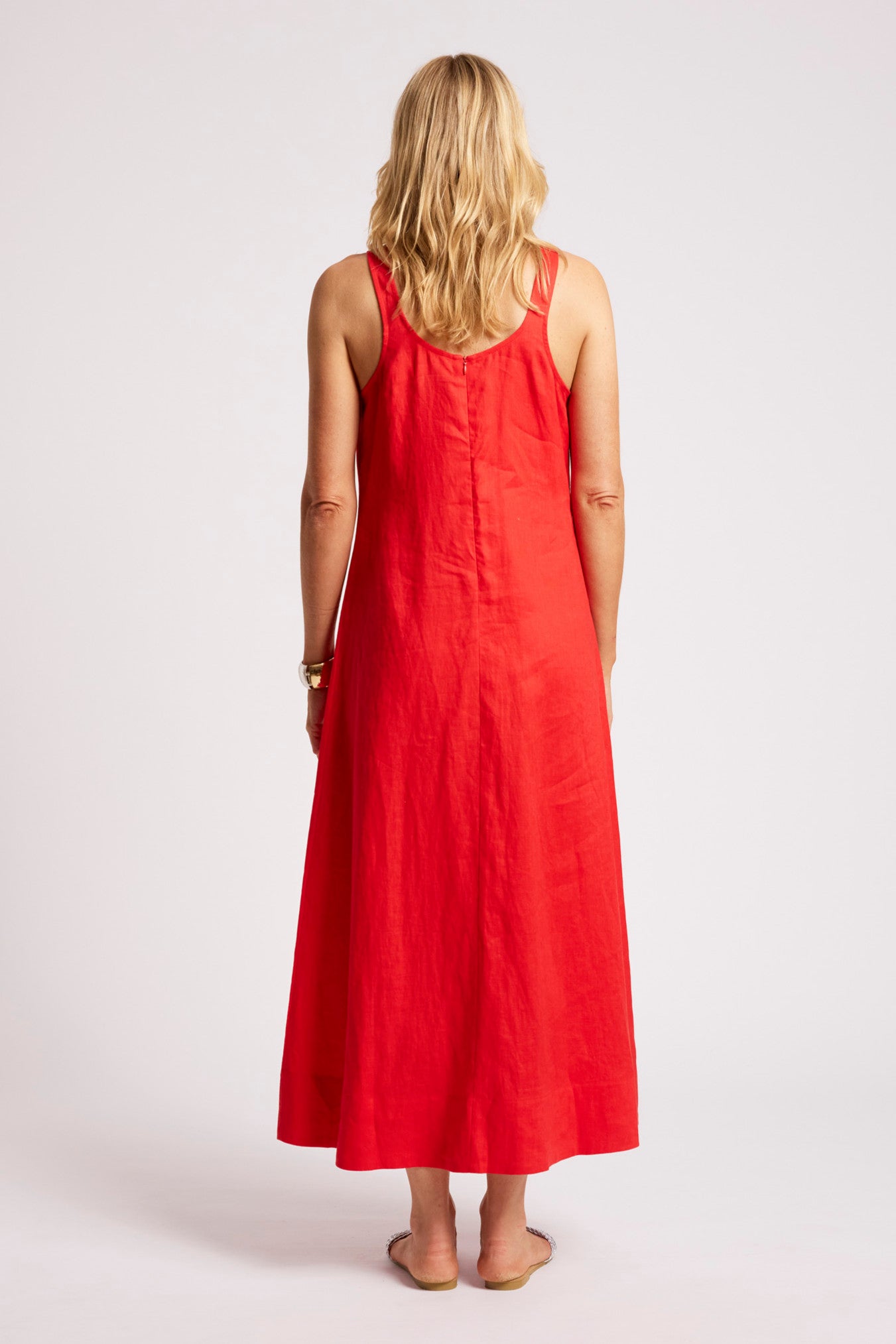 Cove Tank Maxi Dress - Aperol