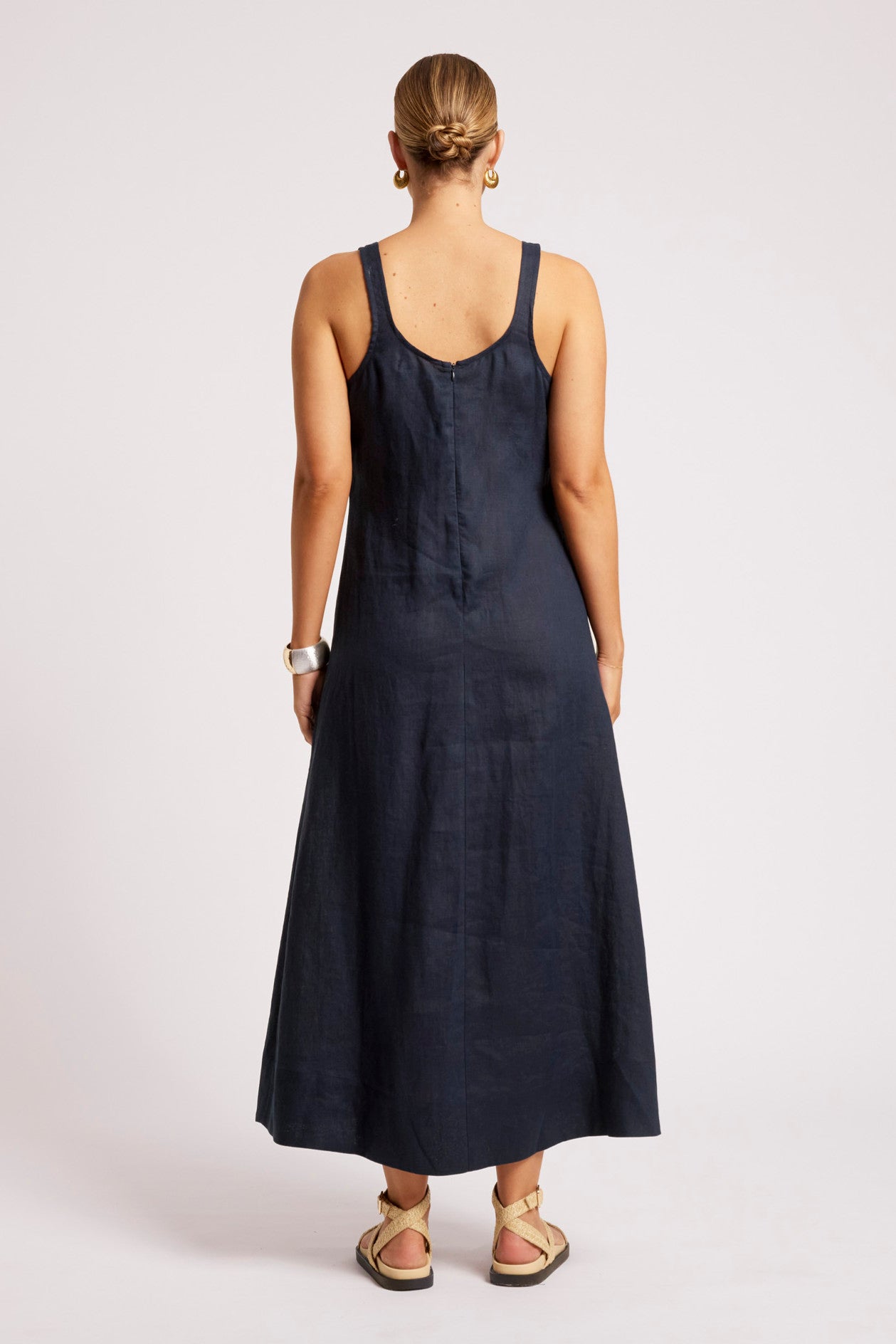 Cove Tank Maxi Dress - Indigo