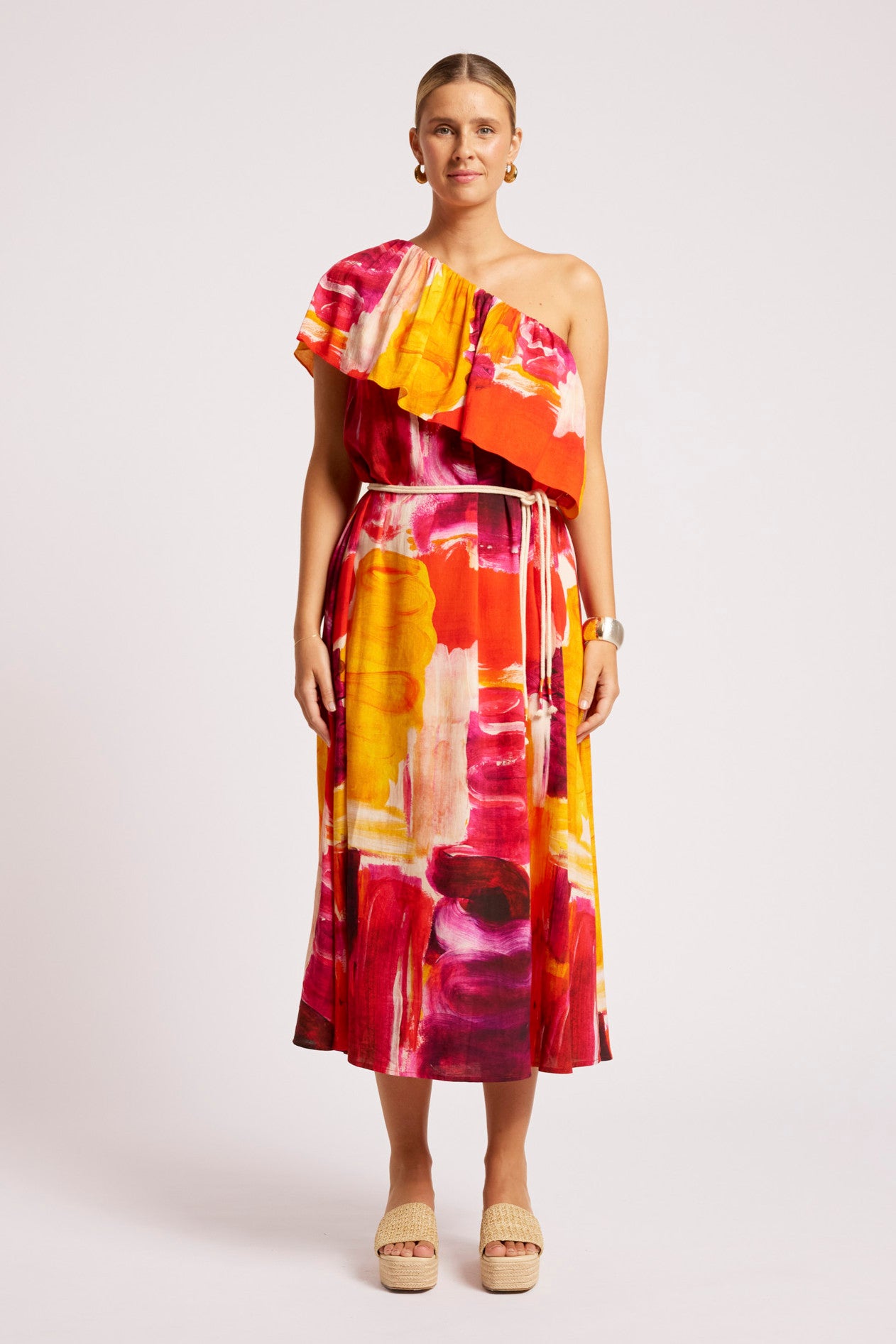 Palmera Off Shoulder Dress  - Solara
