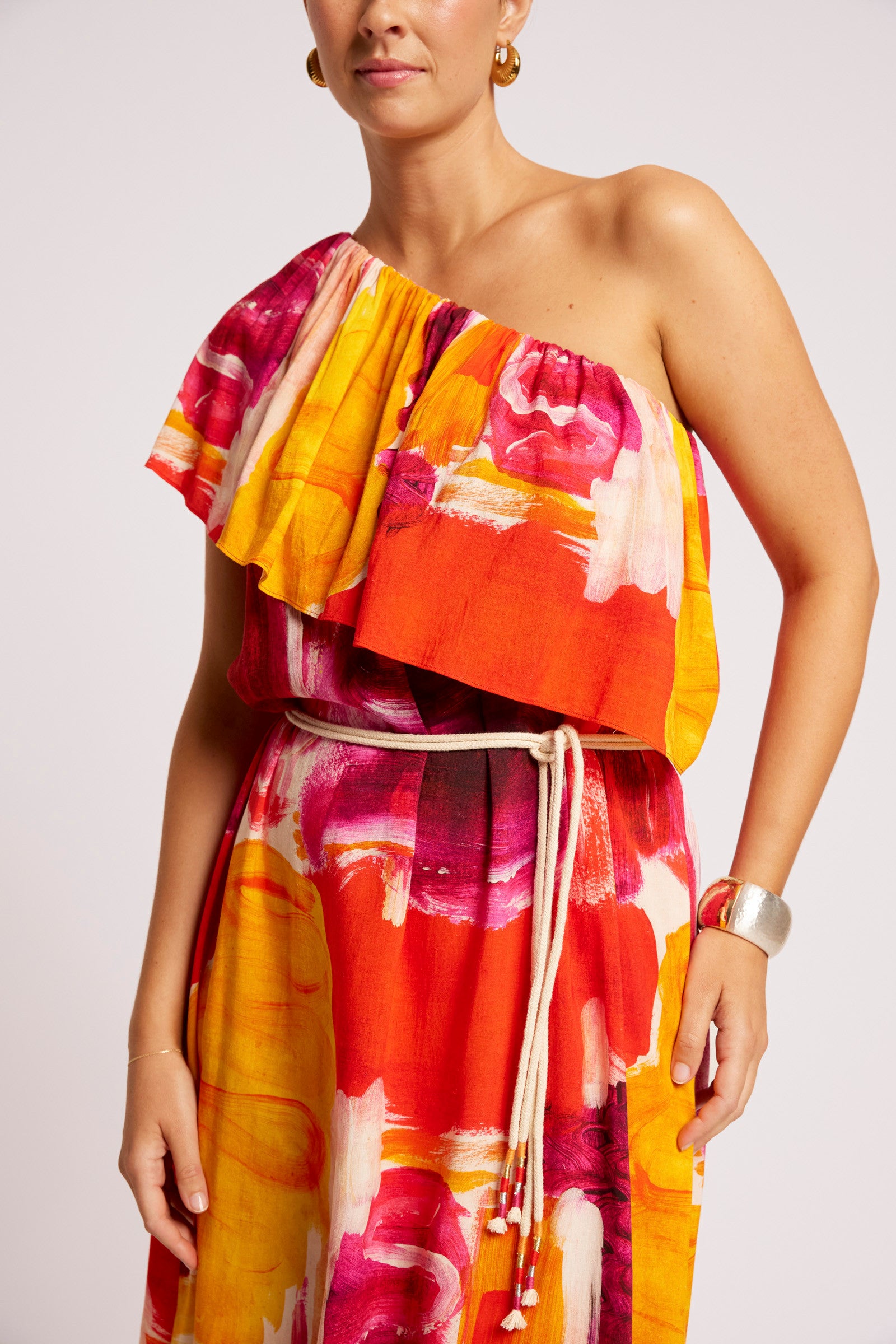 Palmera Off Shoulder Dress  - Solara