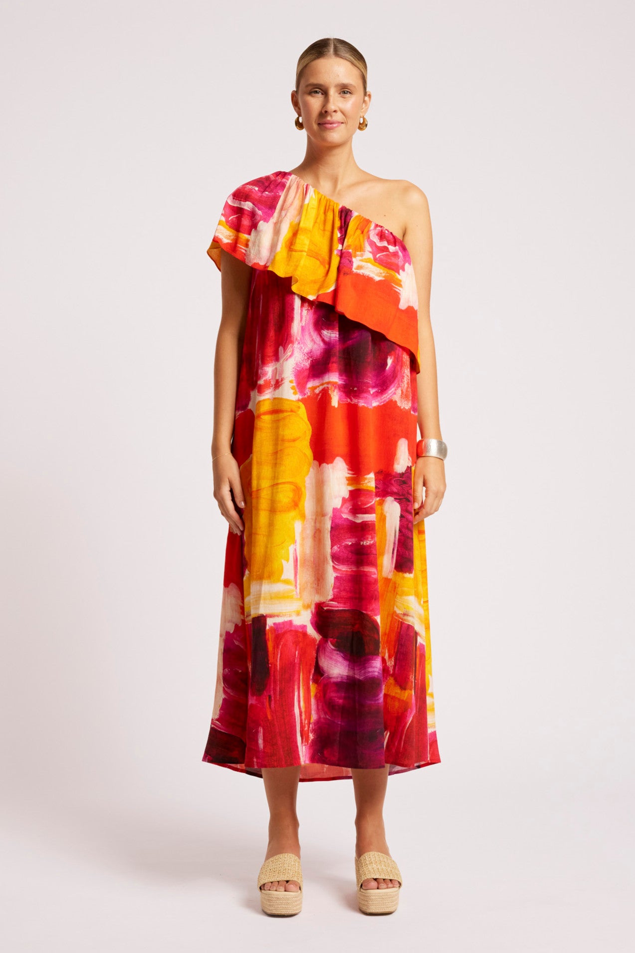 Palmera Off Shoulder Dress  - Solara
