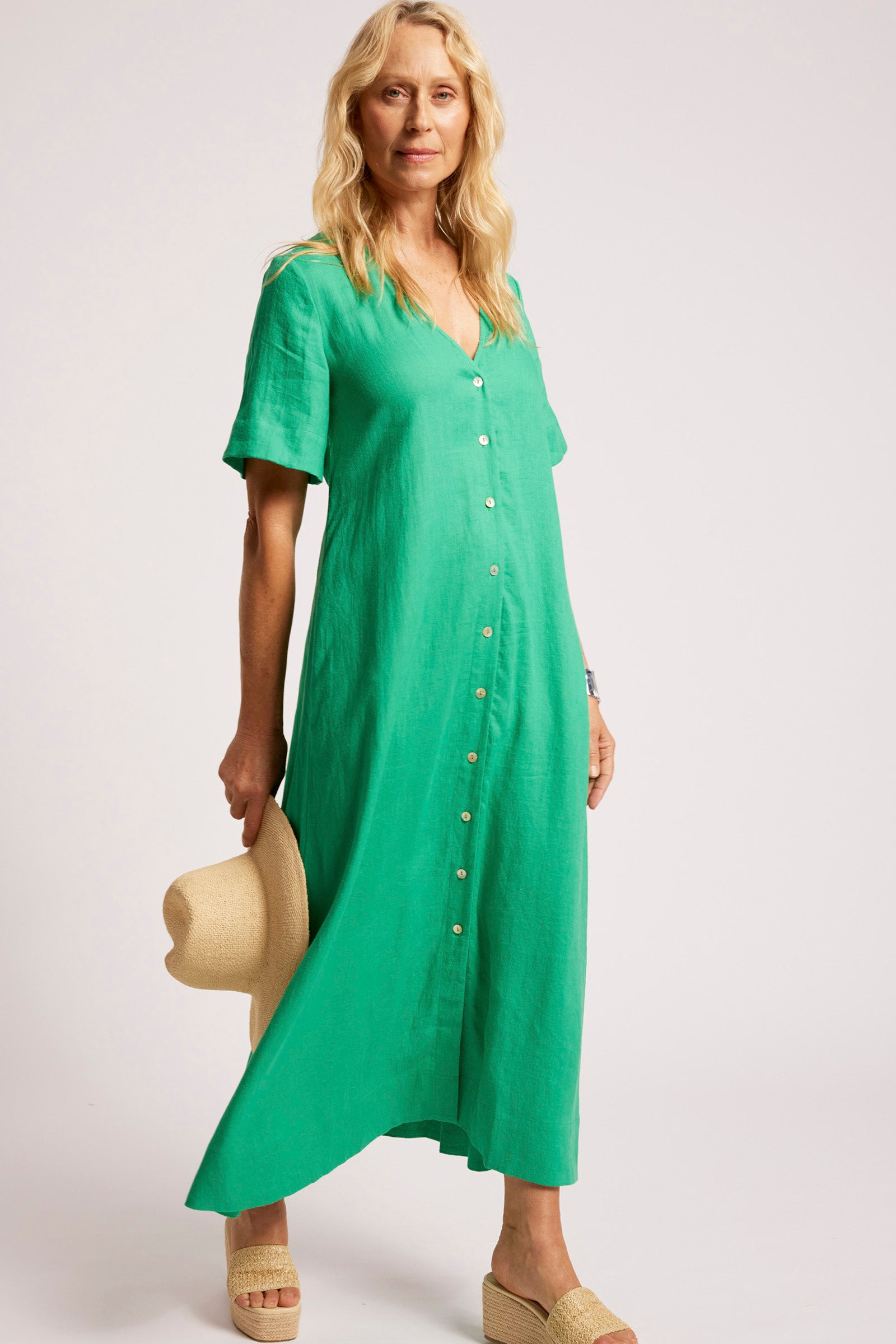 Cove Maxi Dress - Jade