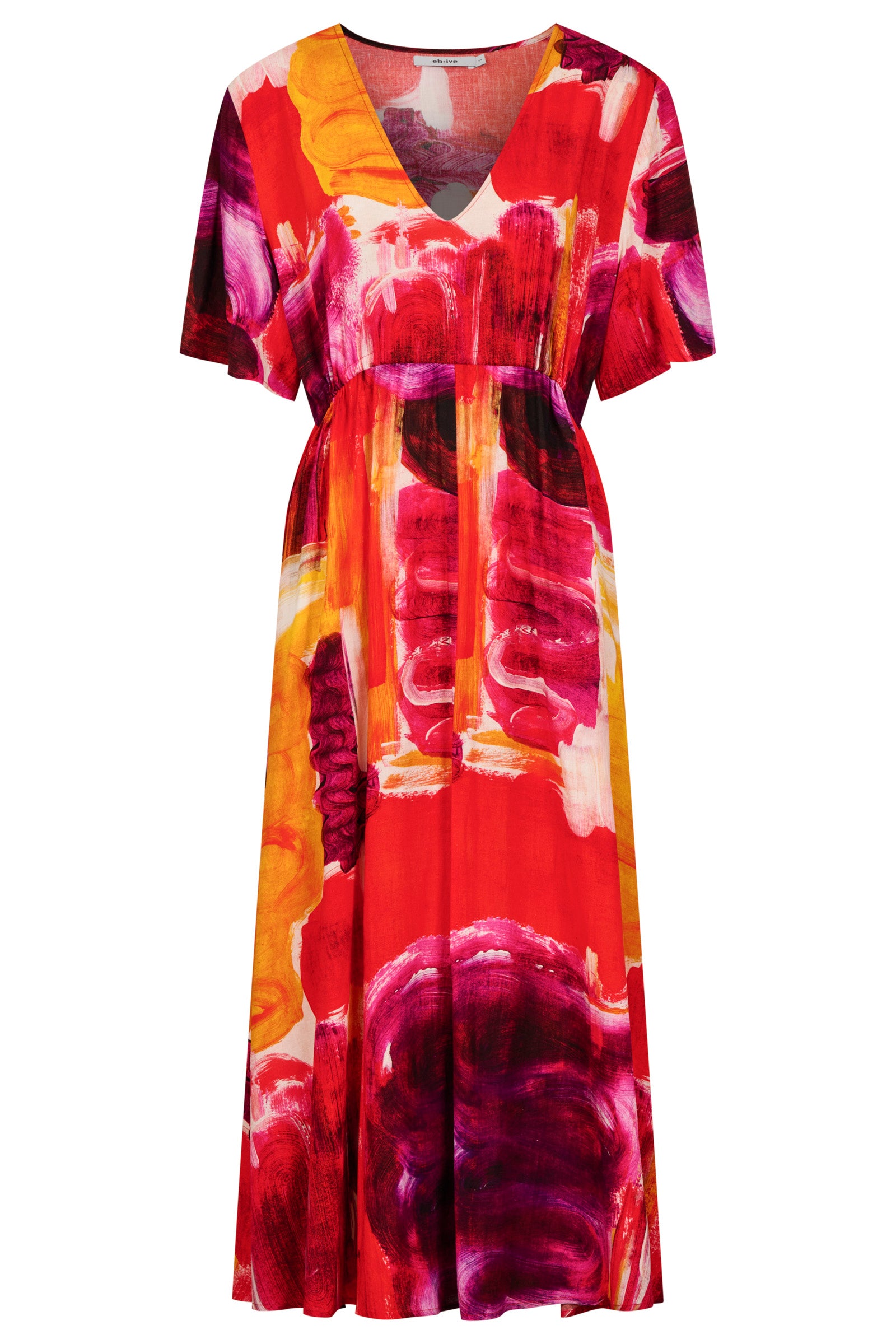Palmera Tie Maxi Dress - Solara