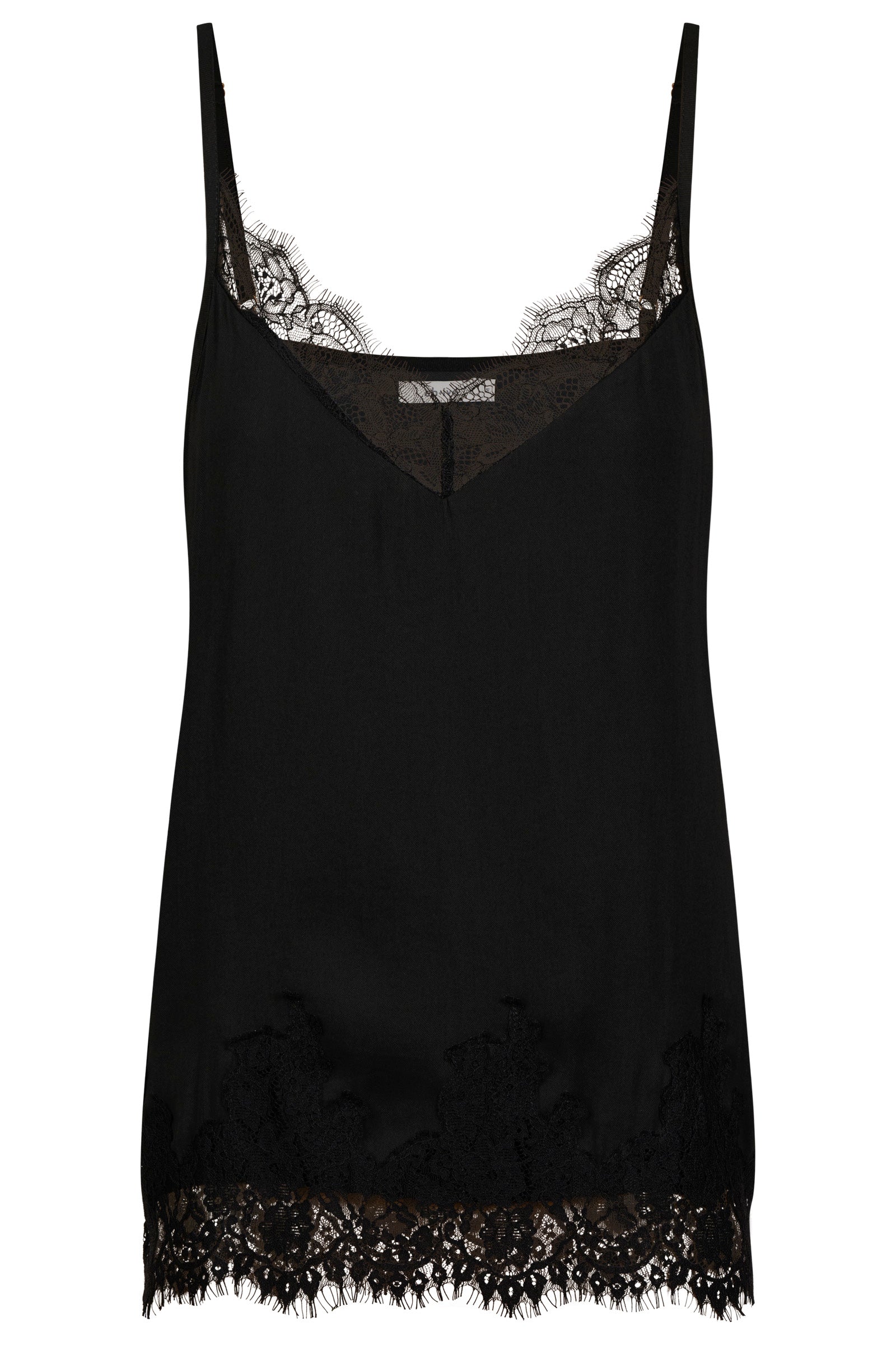 Drift Lace Tank - Black