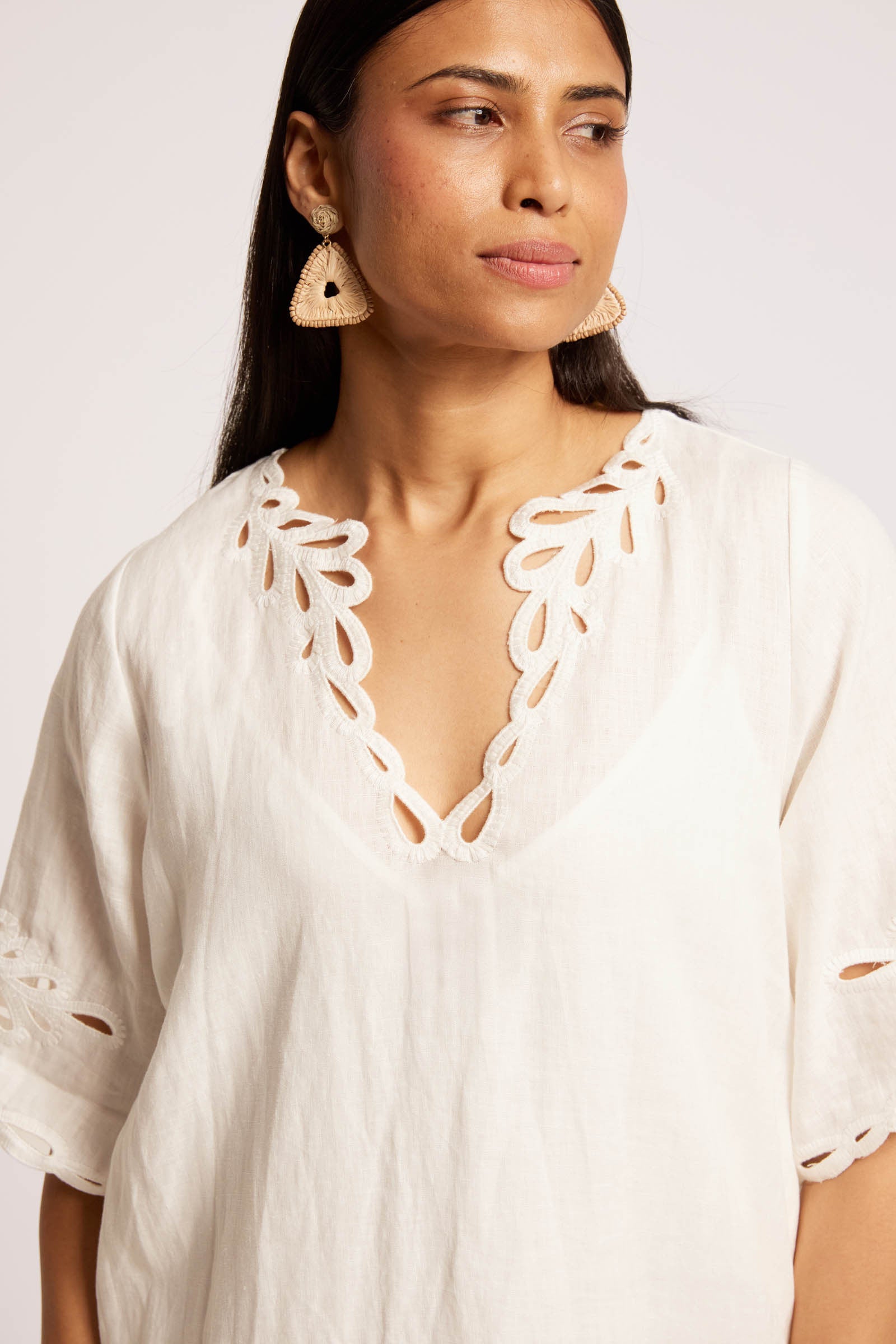 Maris Dress - White