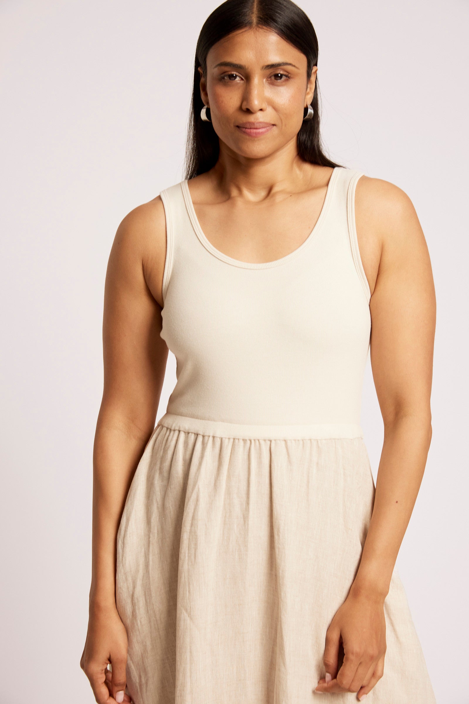 Maris Tank Maxi Dress - Tusk