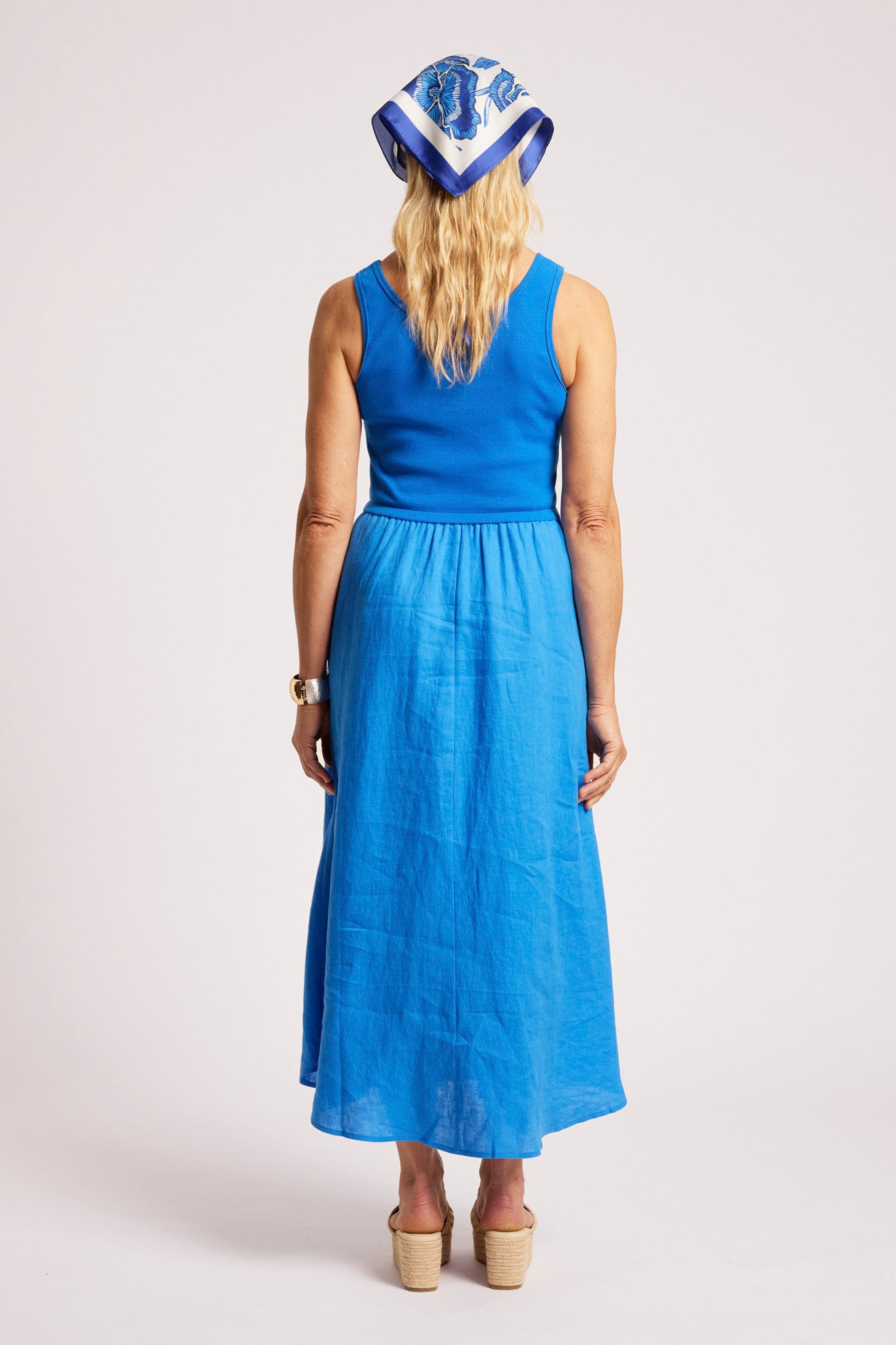 Maris Tank Maxi Dress - Marine