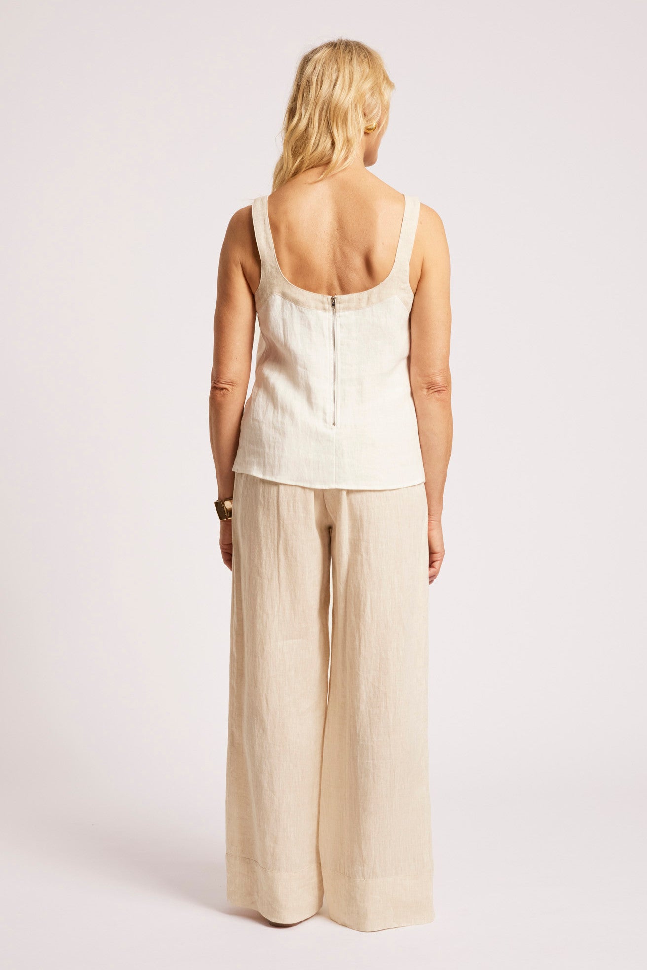 Maris Splice Tank - White / Tusk