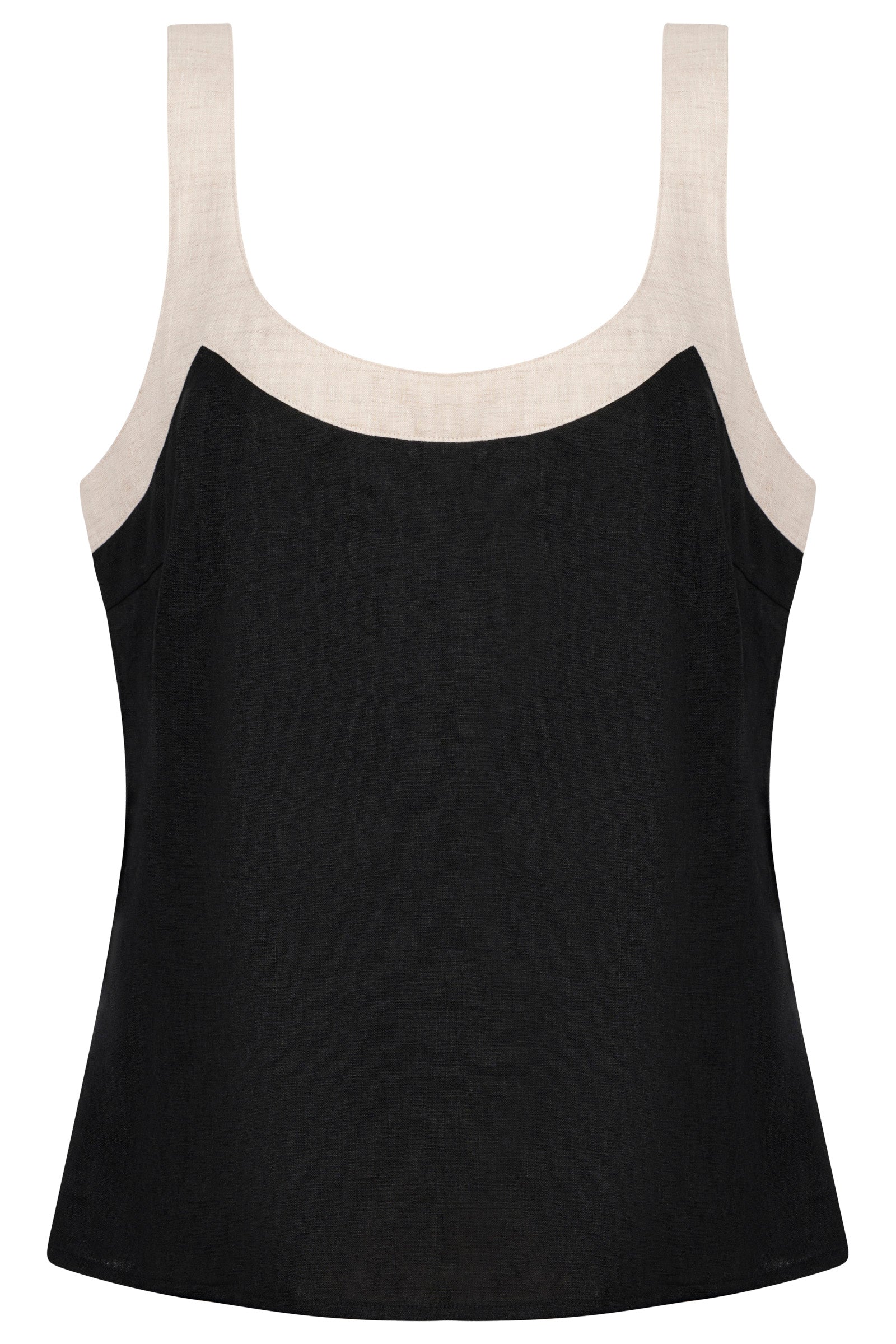 Maris Splice Tank - Black / Tusk