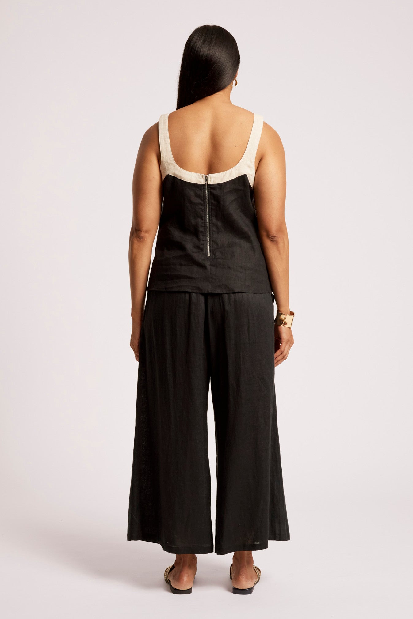 Maris Splice Tank - Black / Tusk