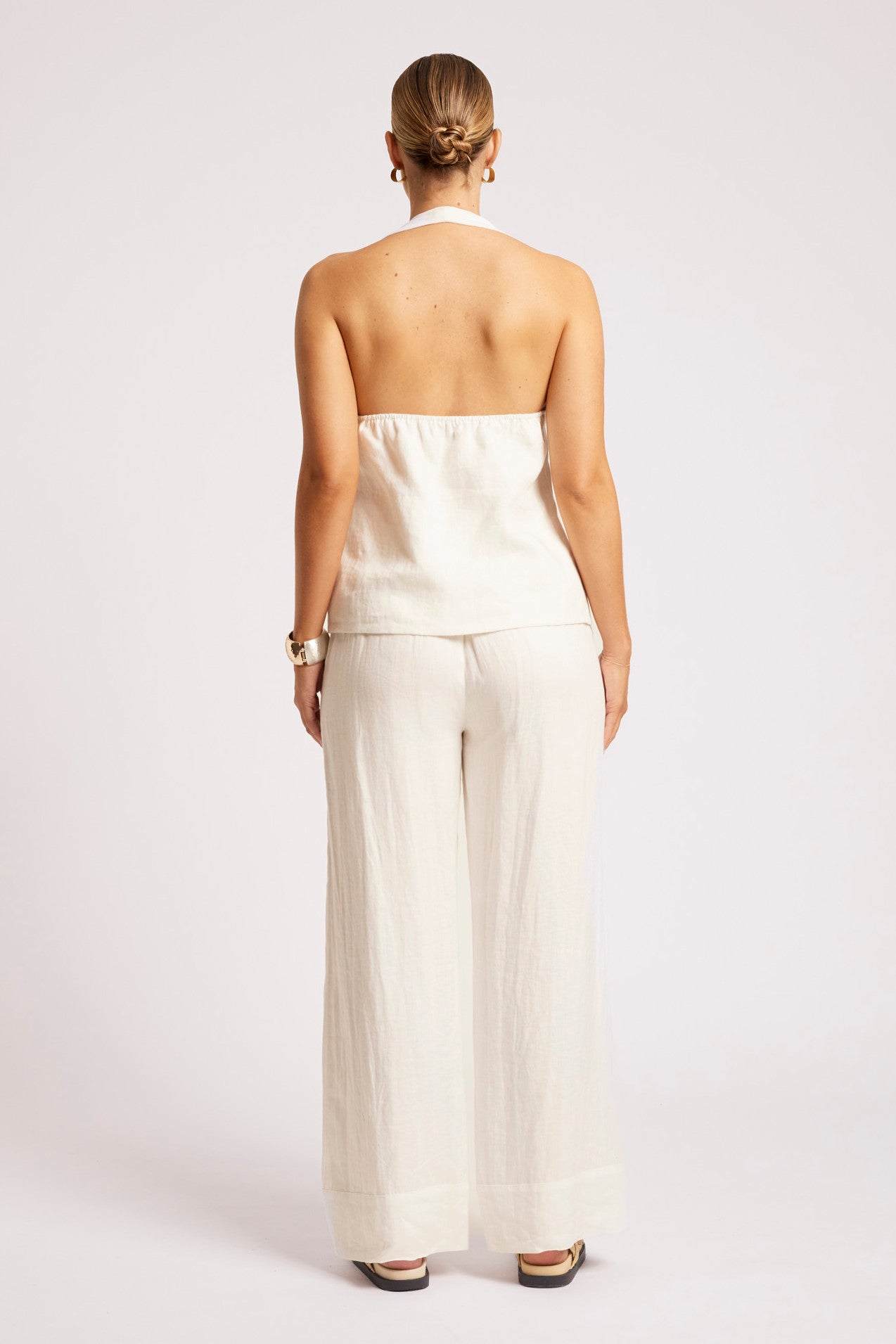 Maris Halter Vest - White