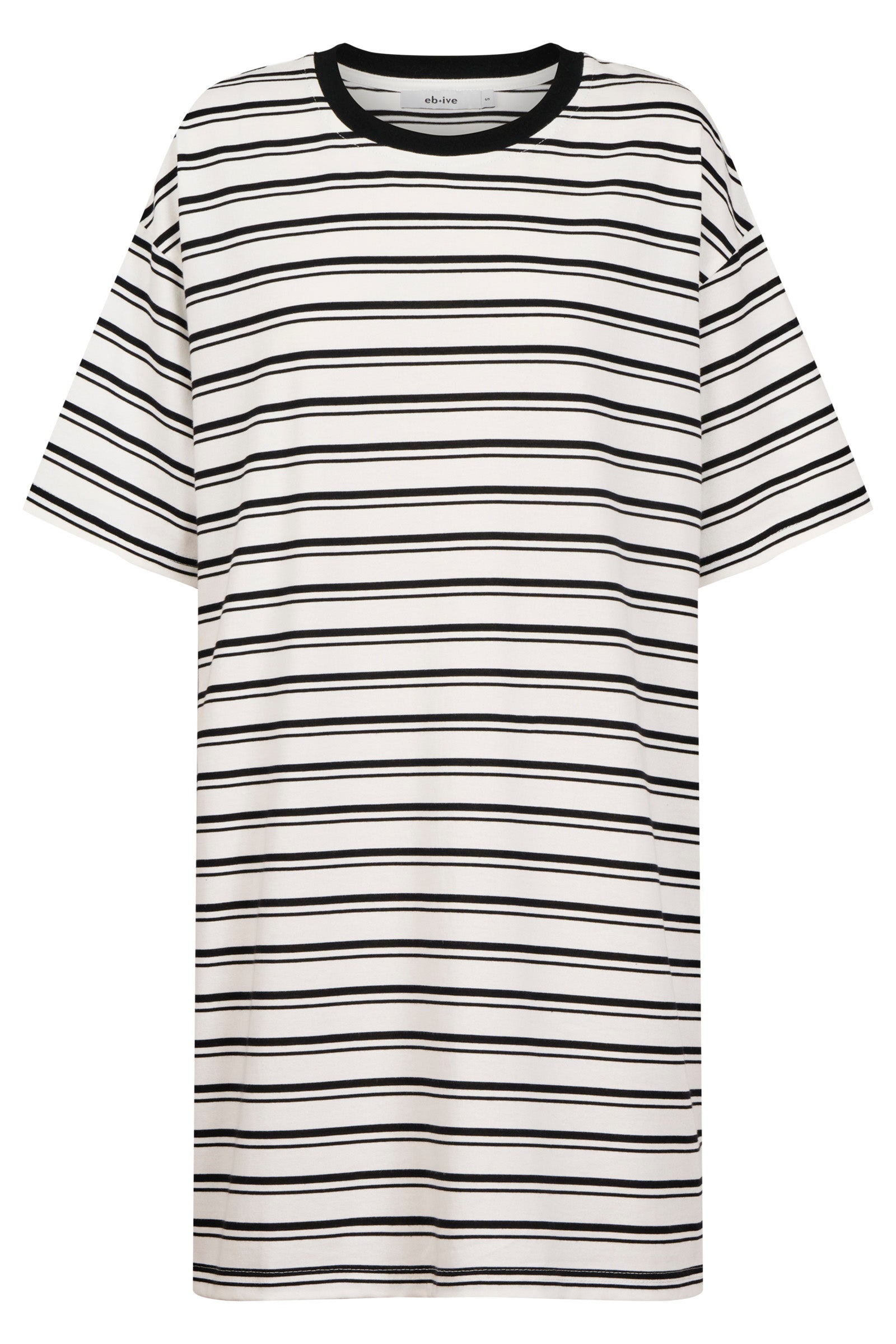 Paloma Striped Dress - Black / White