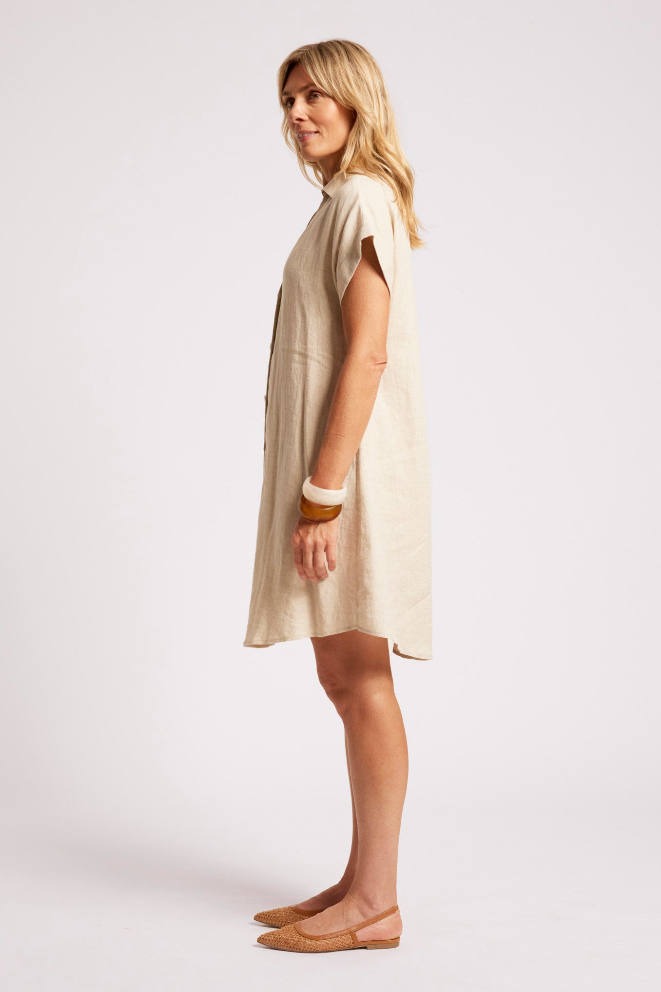 Maris Shirt Dress - Tusk