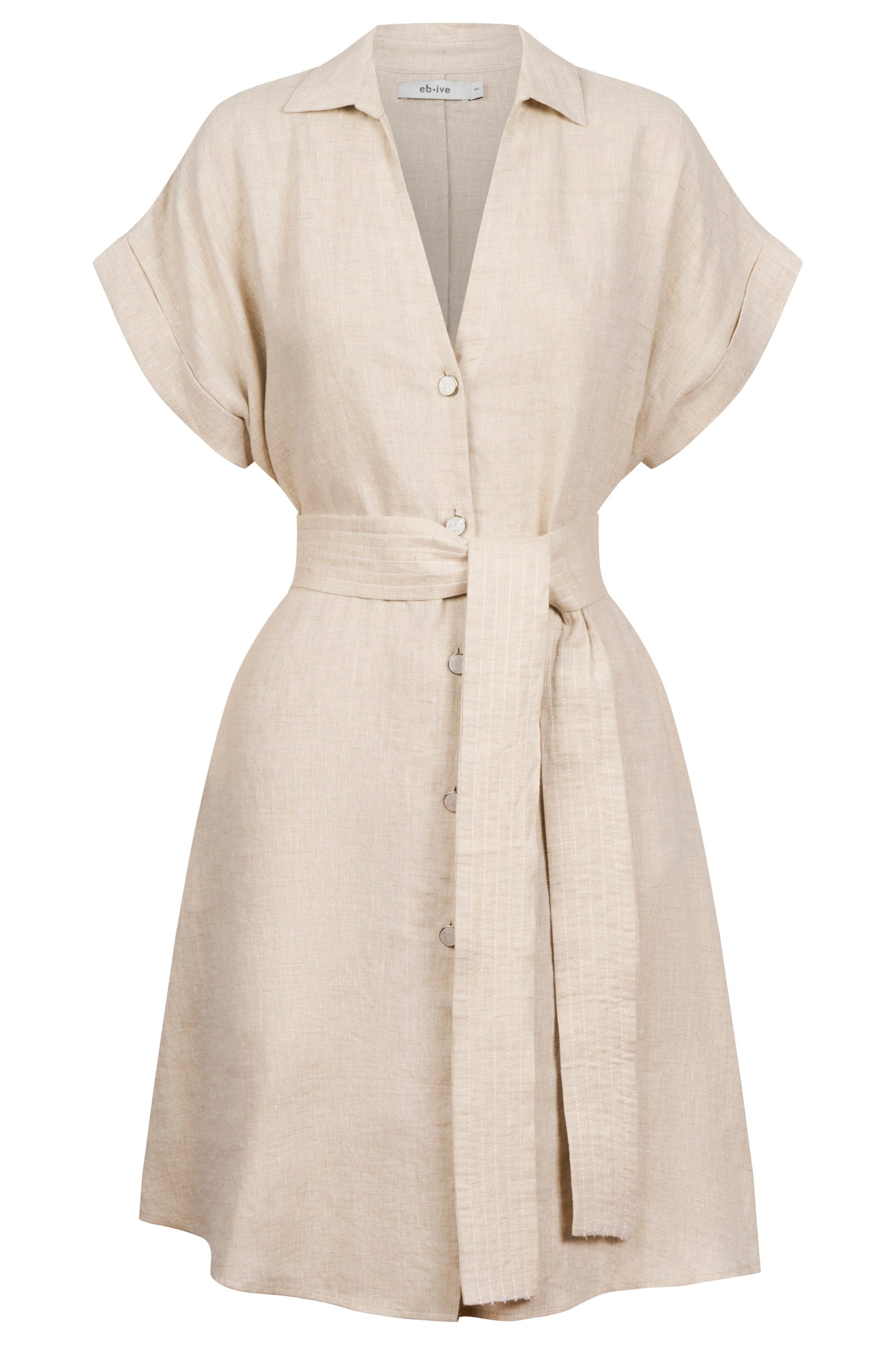 Maris Shirt Dress - Tusk