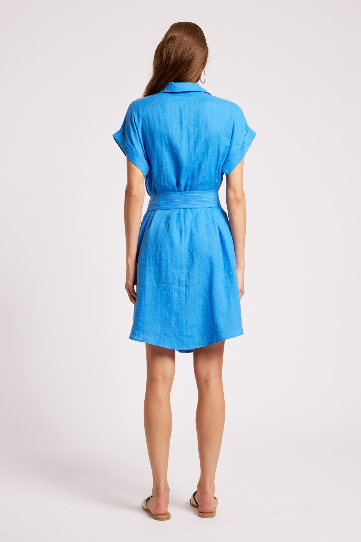 Maris Shirt Dress - Marine