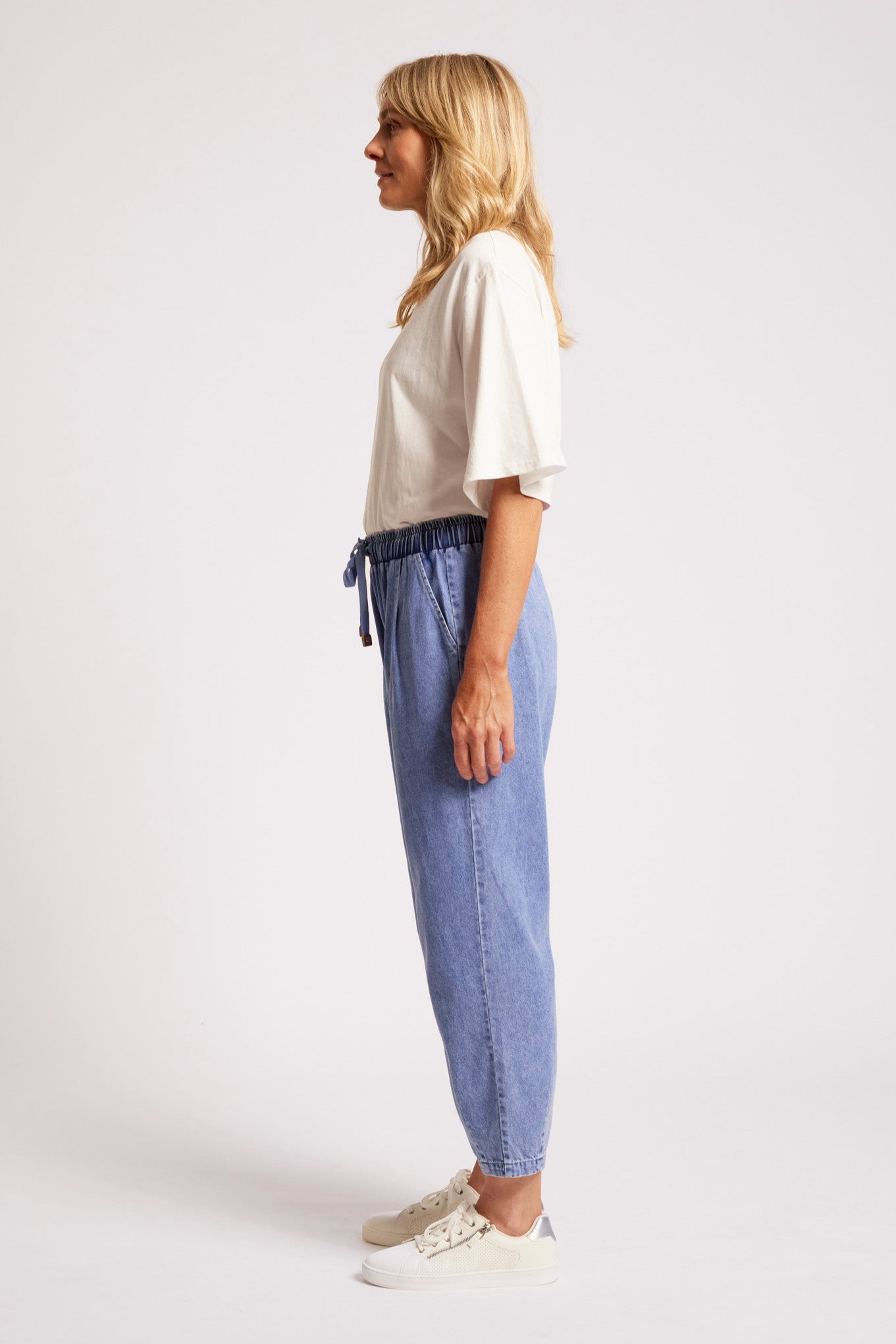 Dusk Jogger Denim Pant - Denim
