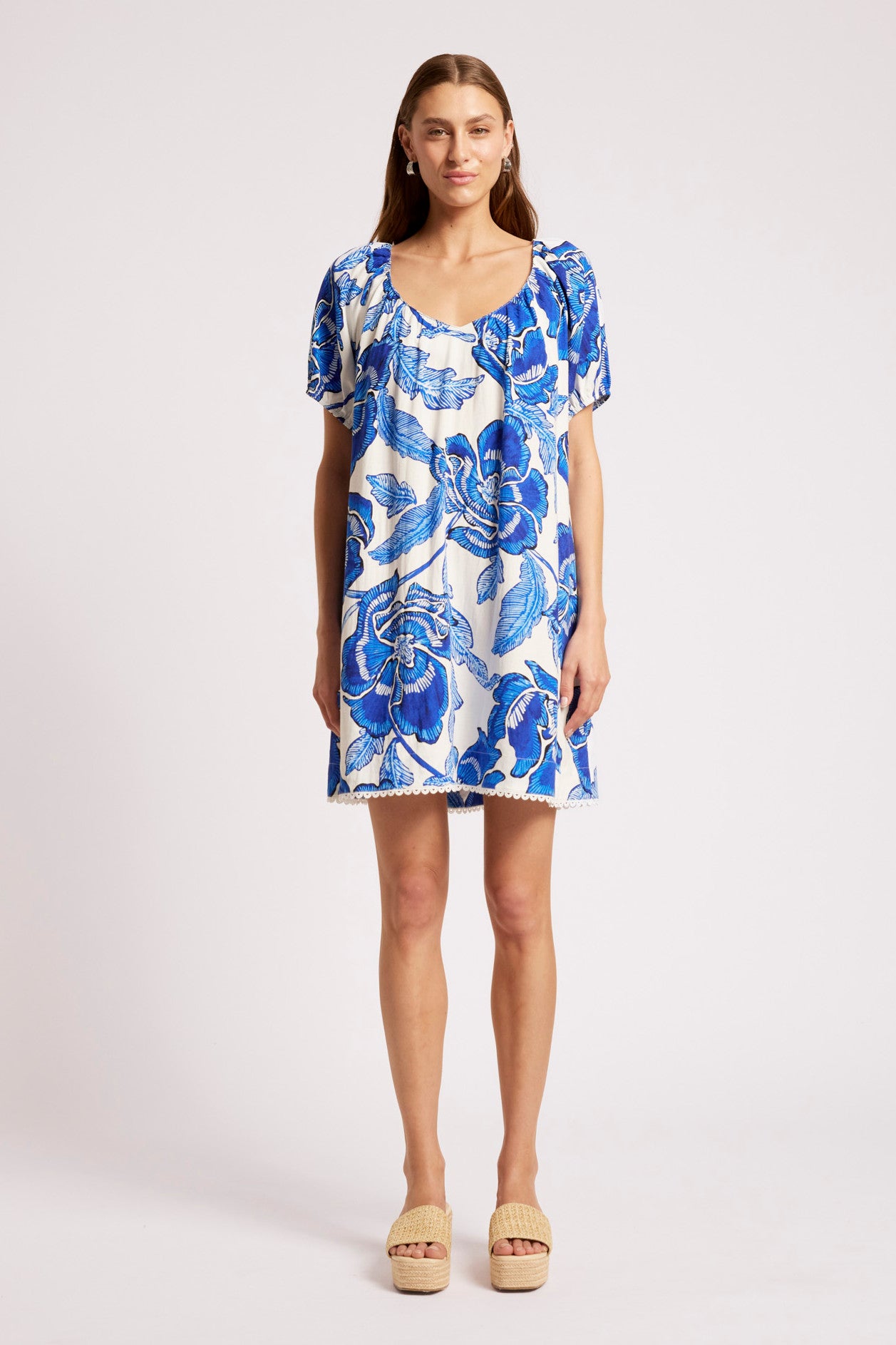 Gaia Dress - Azure