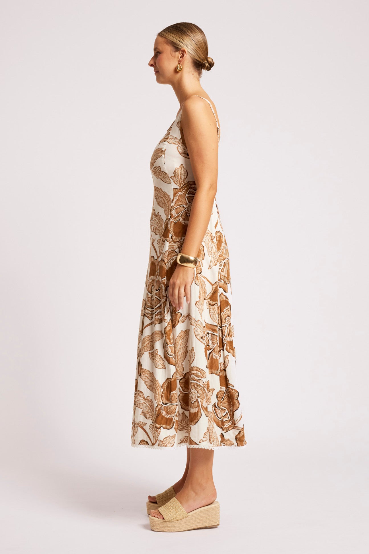 Gaia Tank Maxi Dress - Dune