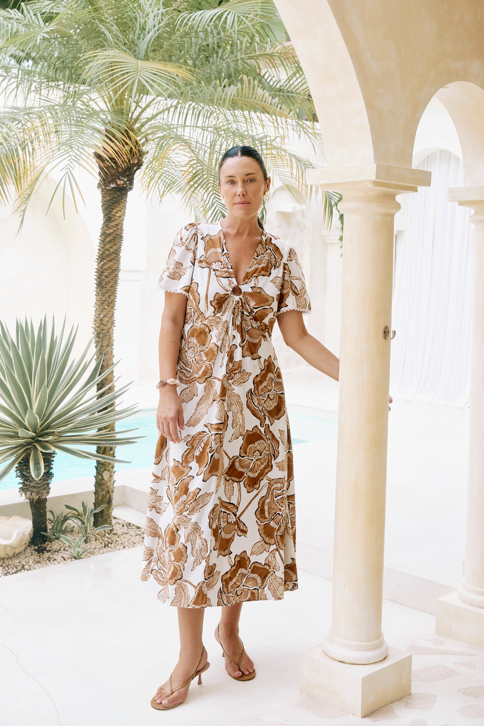 Gaia Maxi Dress - Dune