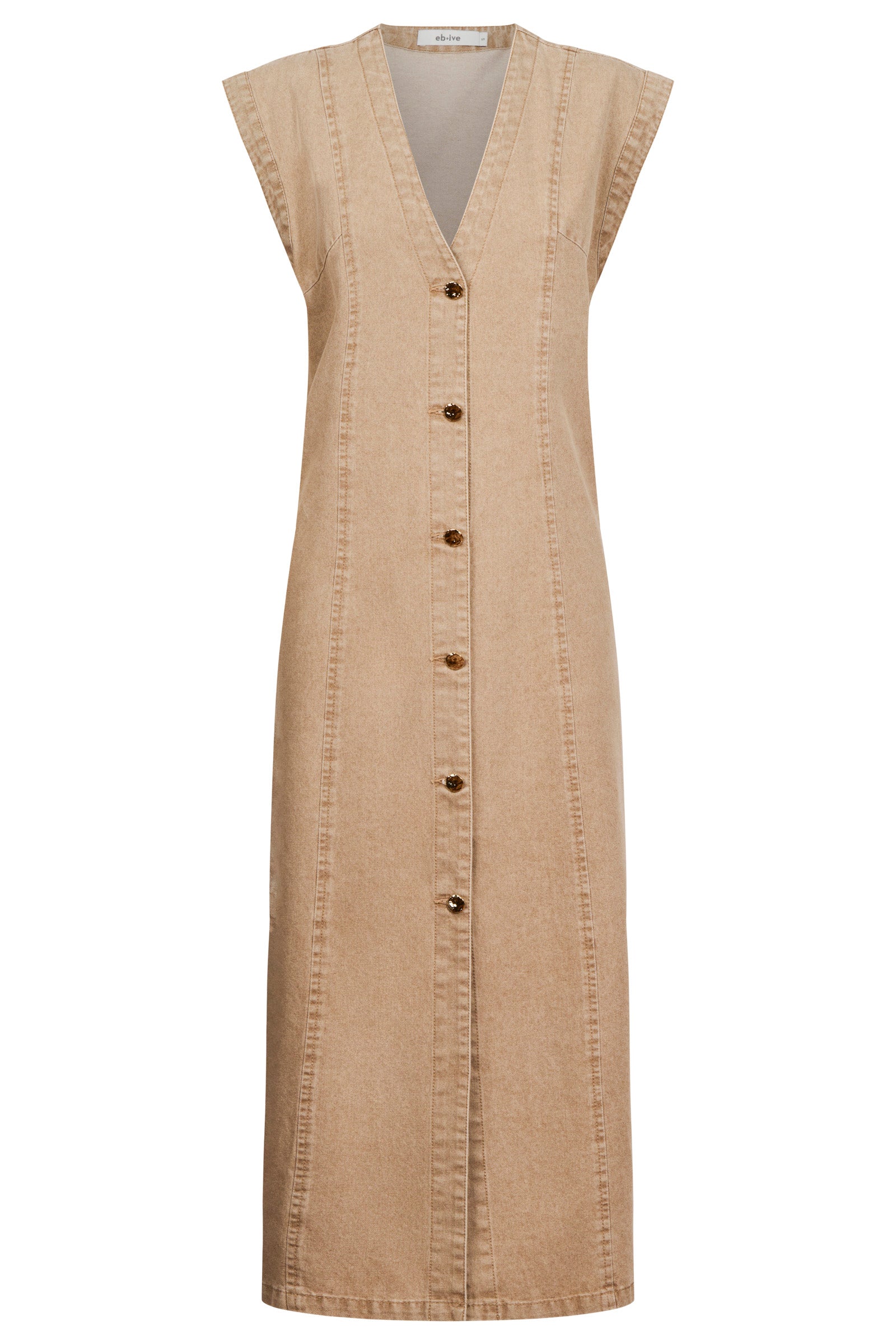 Dusk Denim Maxi Dress - Dune