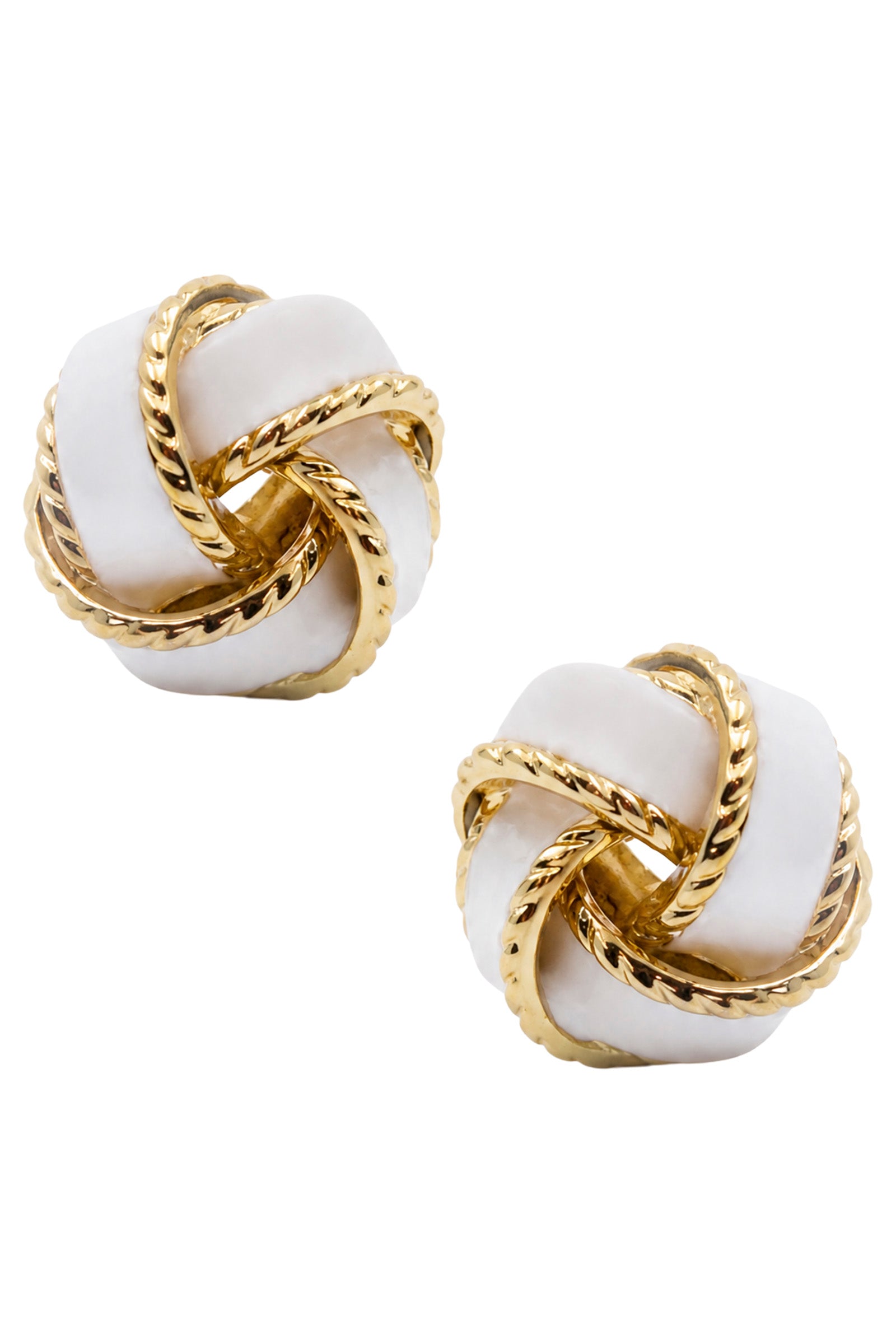 Coast Stud Earring - White
