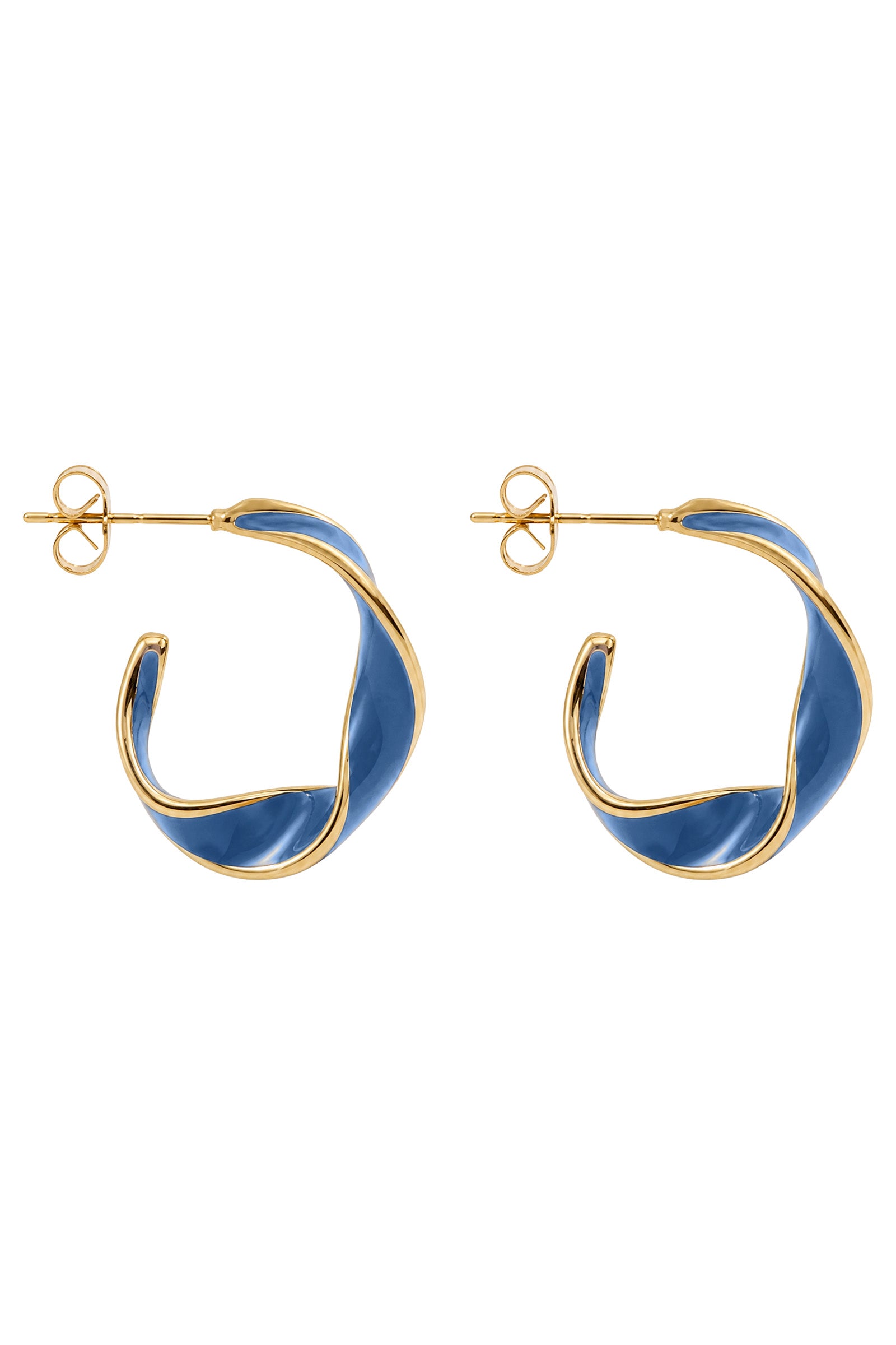 Coast Twist Hoop - Blue