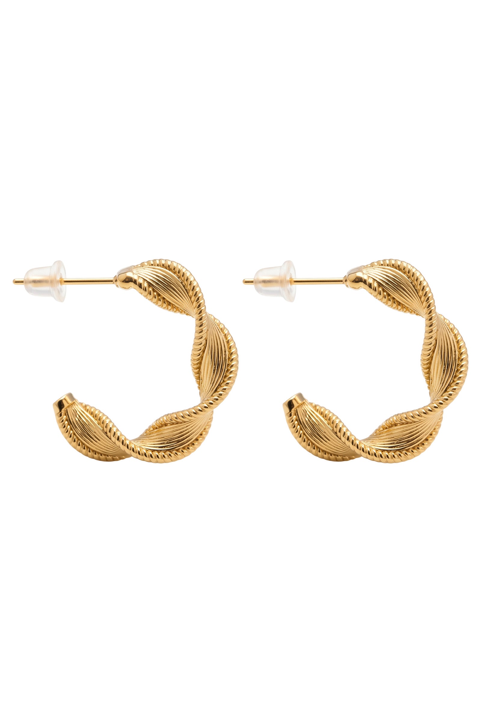 Olivera Twist Hoop - Gold