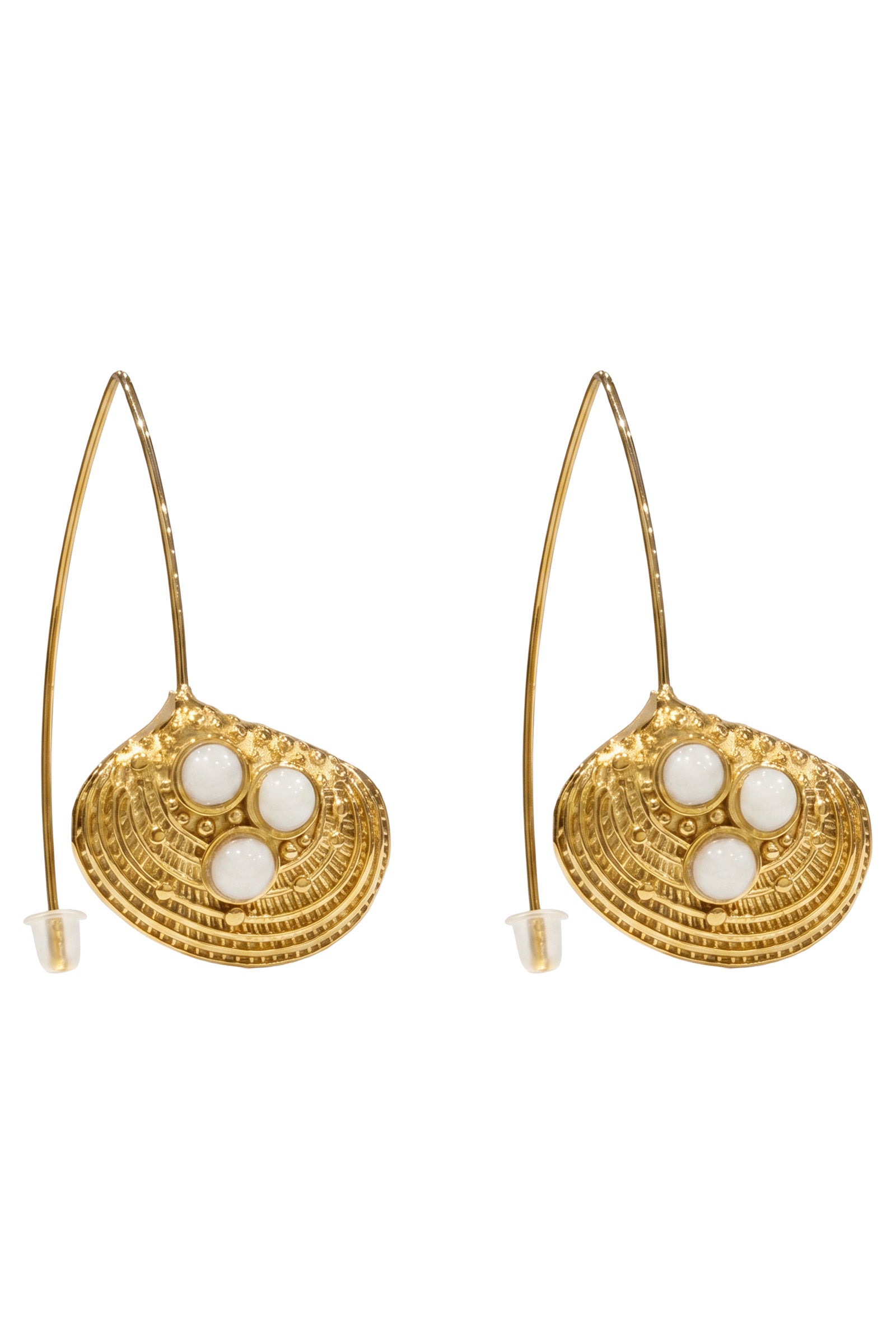 Casa Earring - Gold Shell