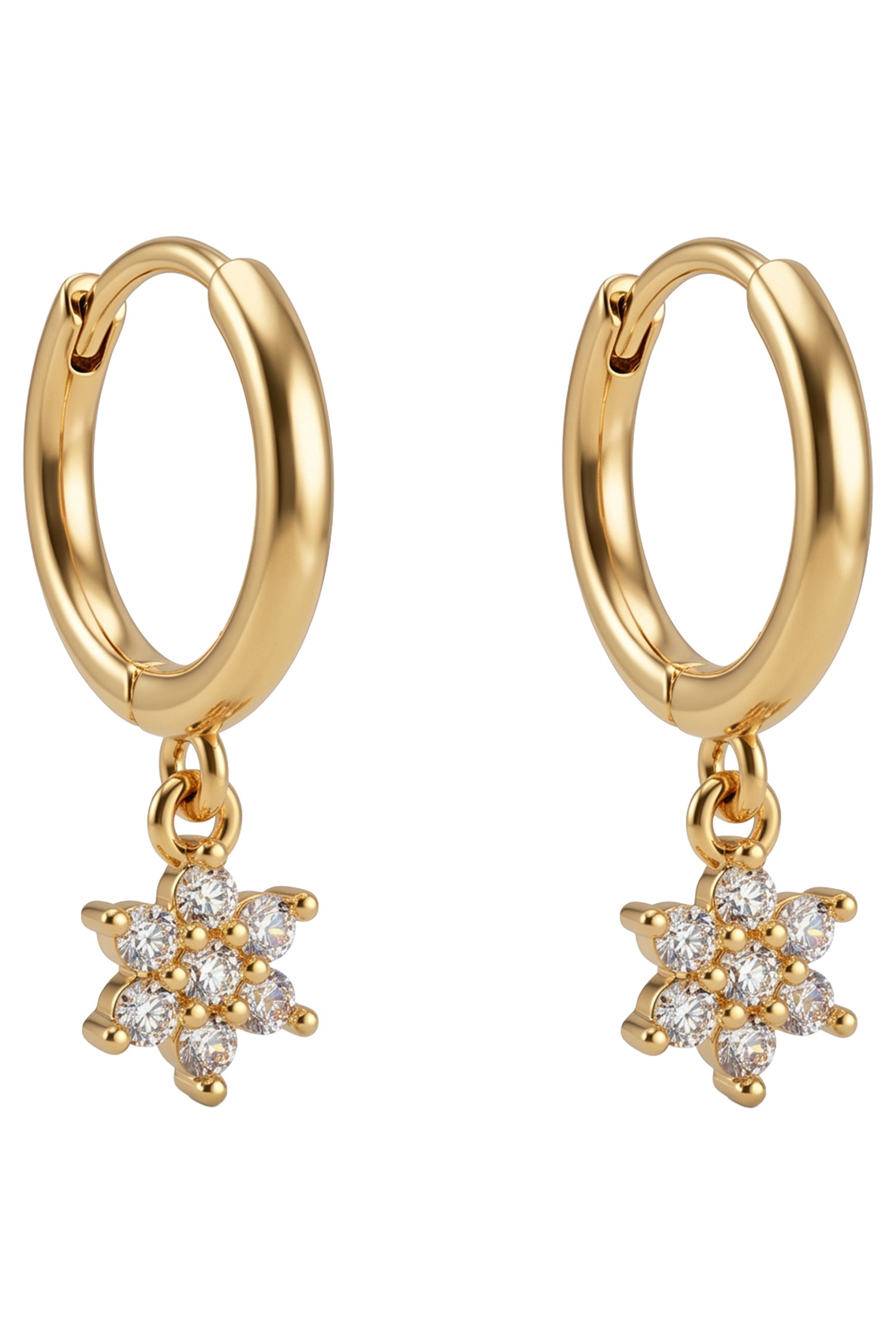 Heritage Earring - Flora Gold