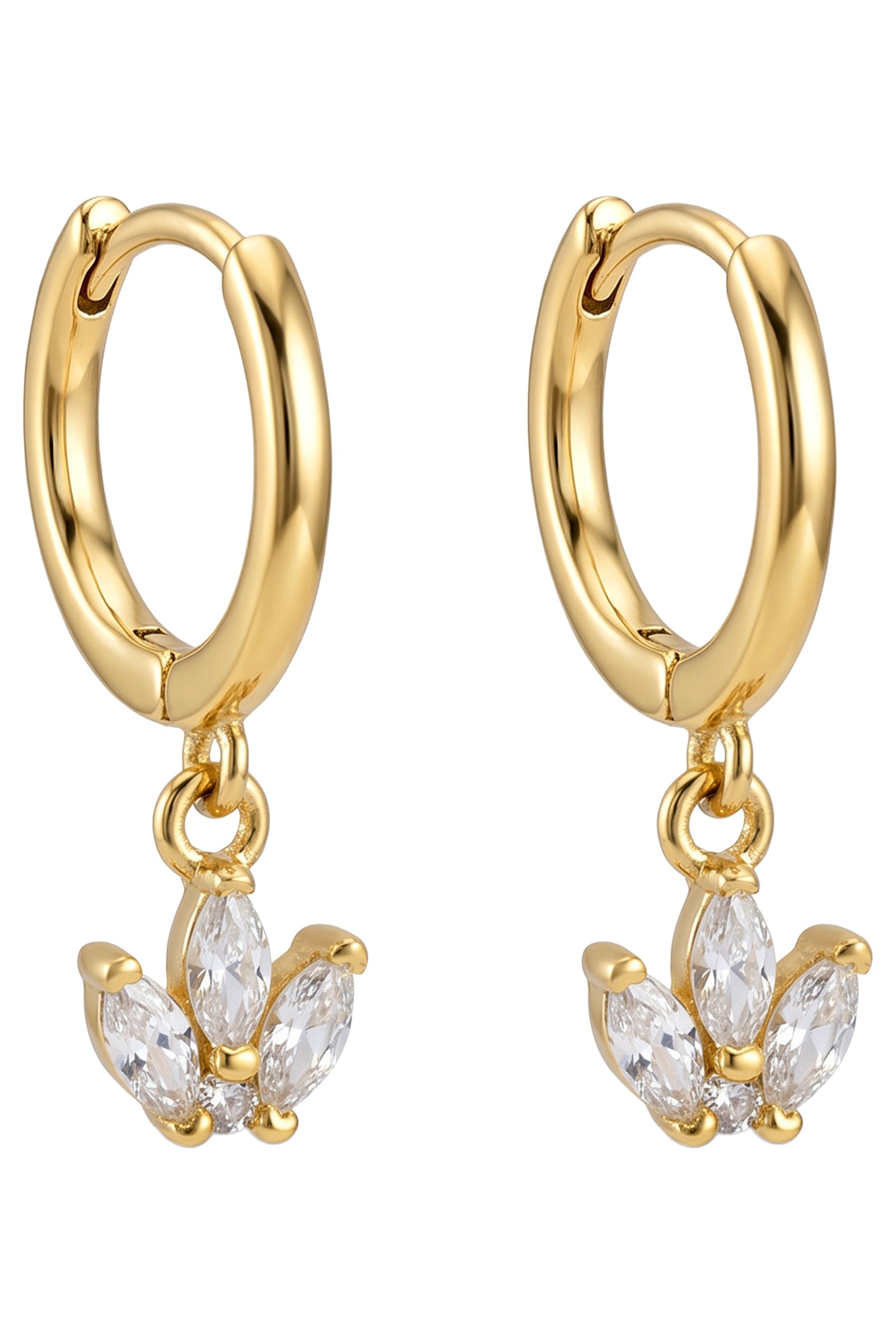 Heritage Earring - Leaf Gold