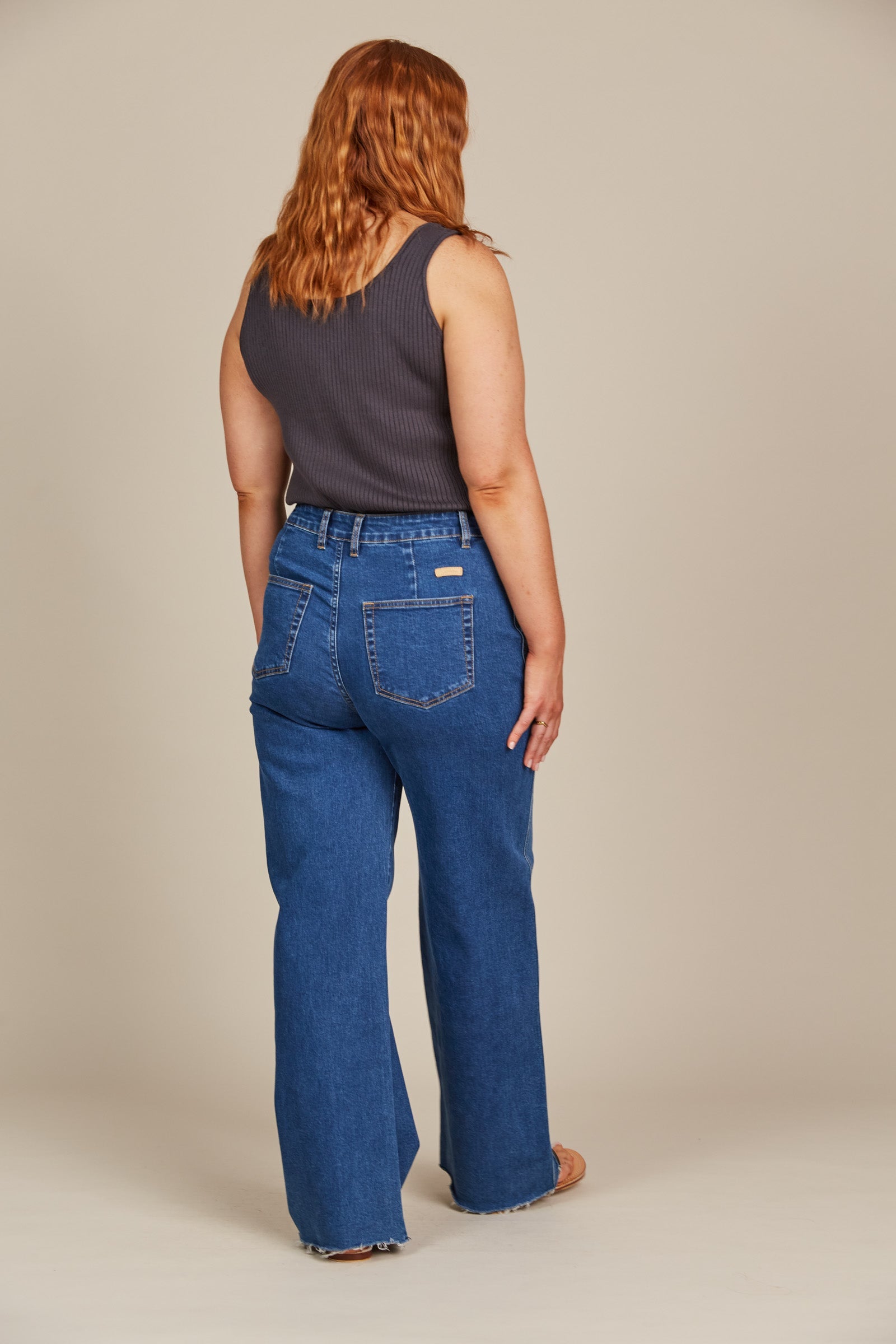 Tate Denim - Denim - eb&ive Clothing - Denim Jean Wide Leg