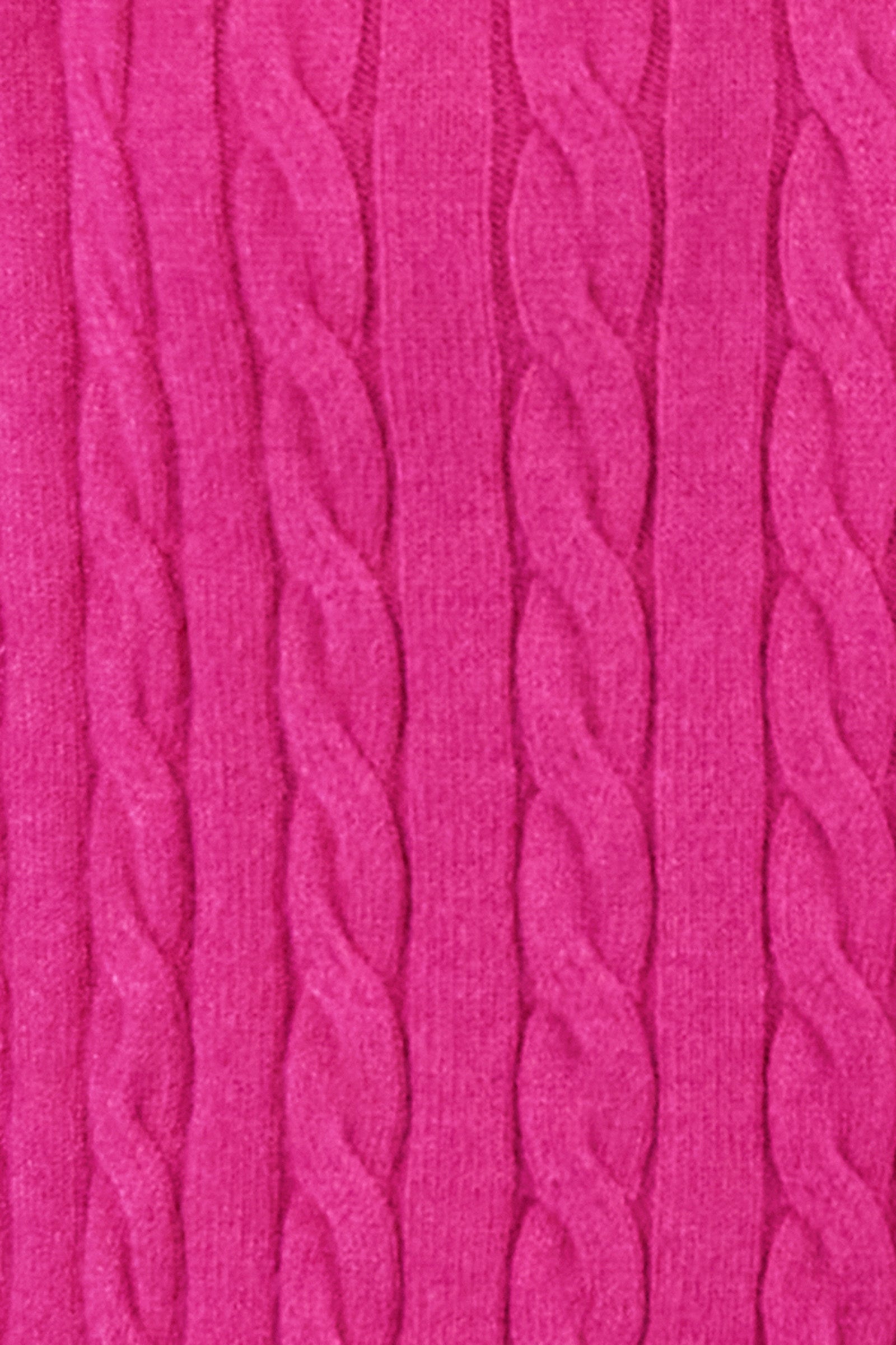 Alawa Cable Knit - Magenta - eb&ive Clothing - Knit Jumper
