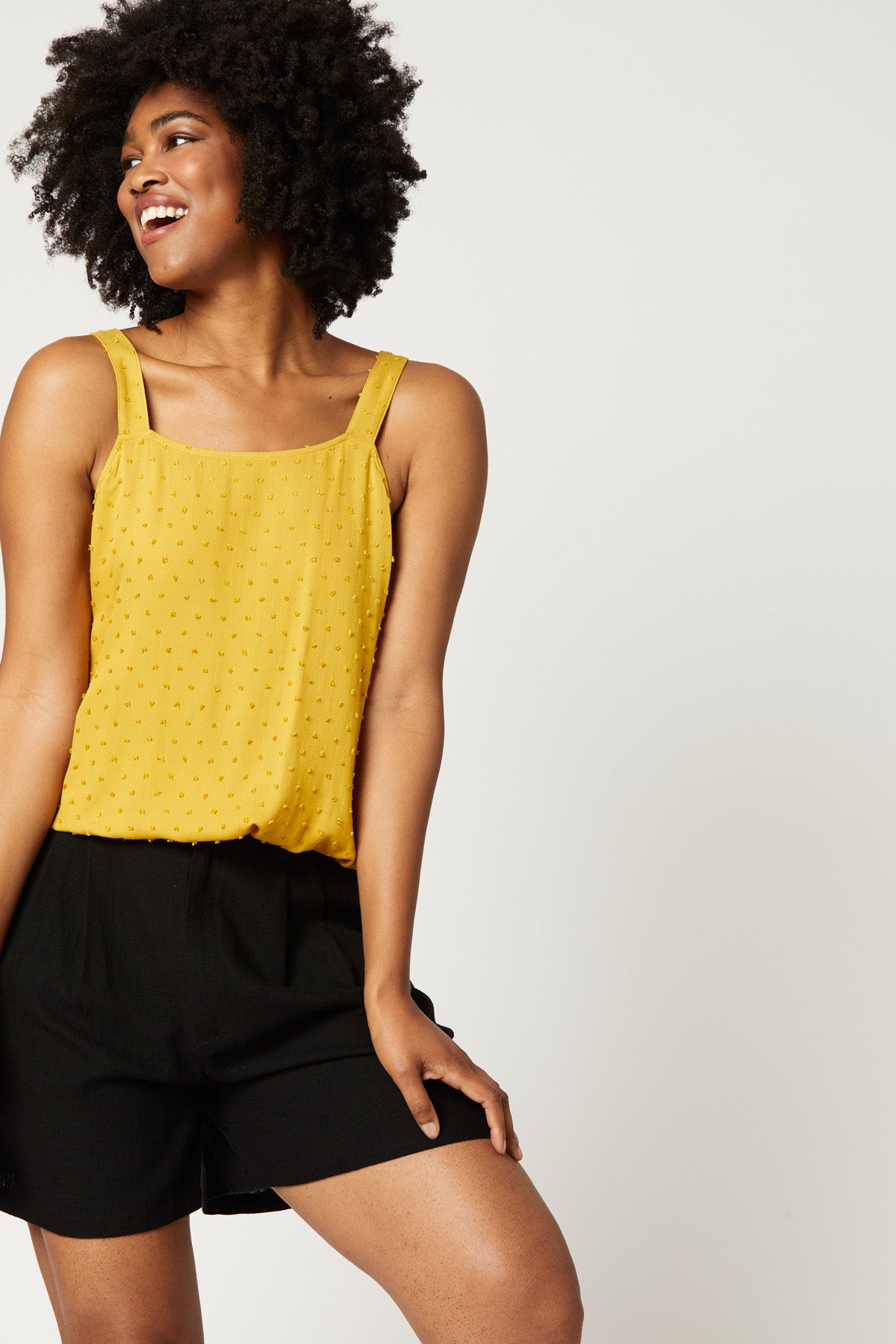 Jungle Tank - Maize - eb&ive Clothing - Top Sleeveless