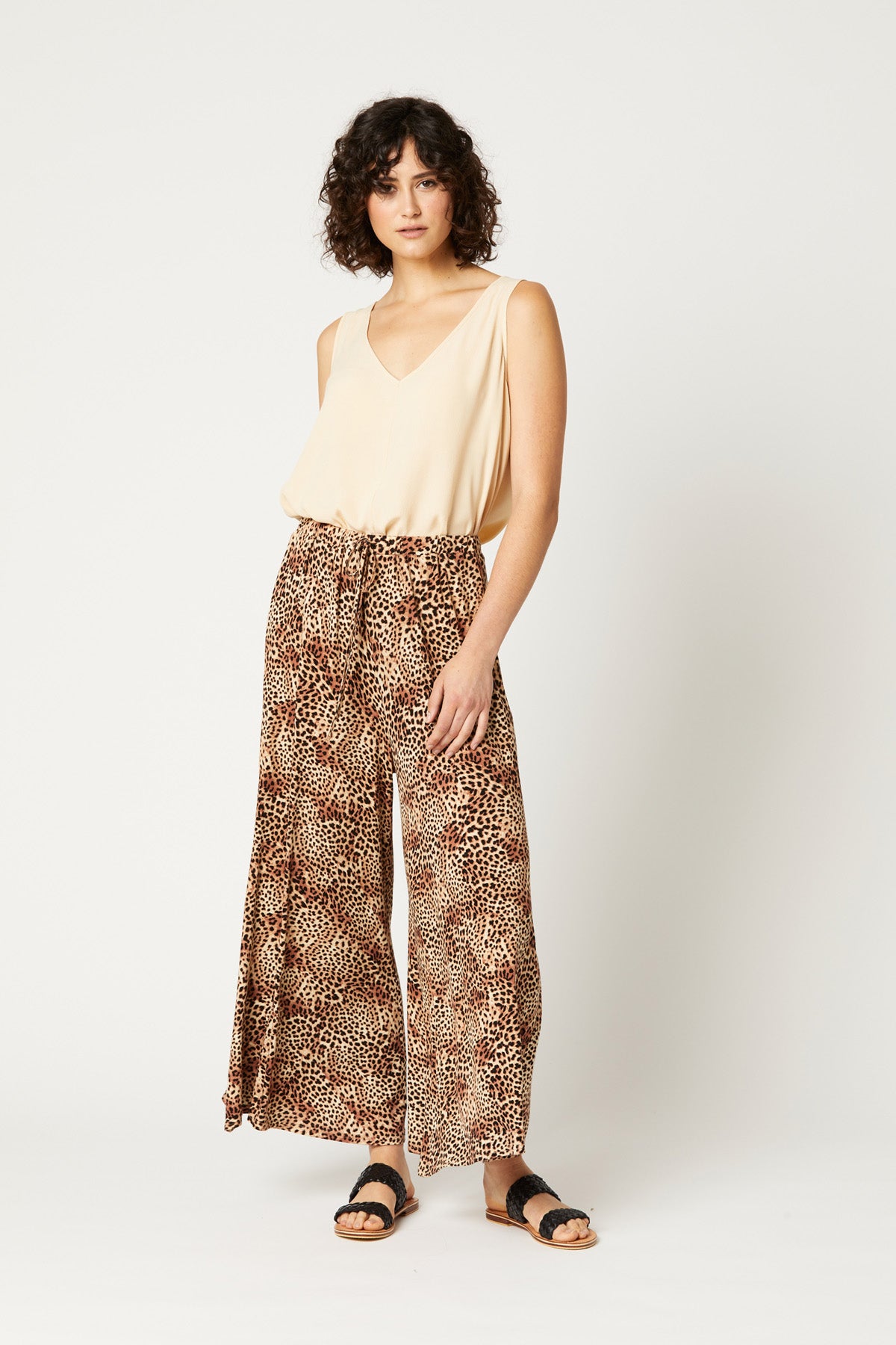 Lioness Pant - Cheetah - eb&ive Clothing - Pant Relaxed Casual