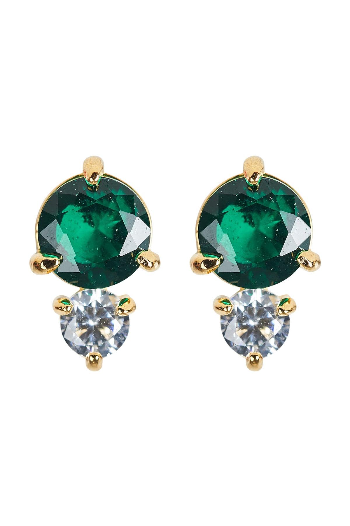 Instinctive Earring - Emerald - eb&ive Earring